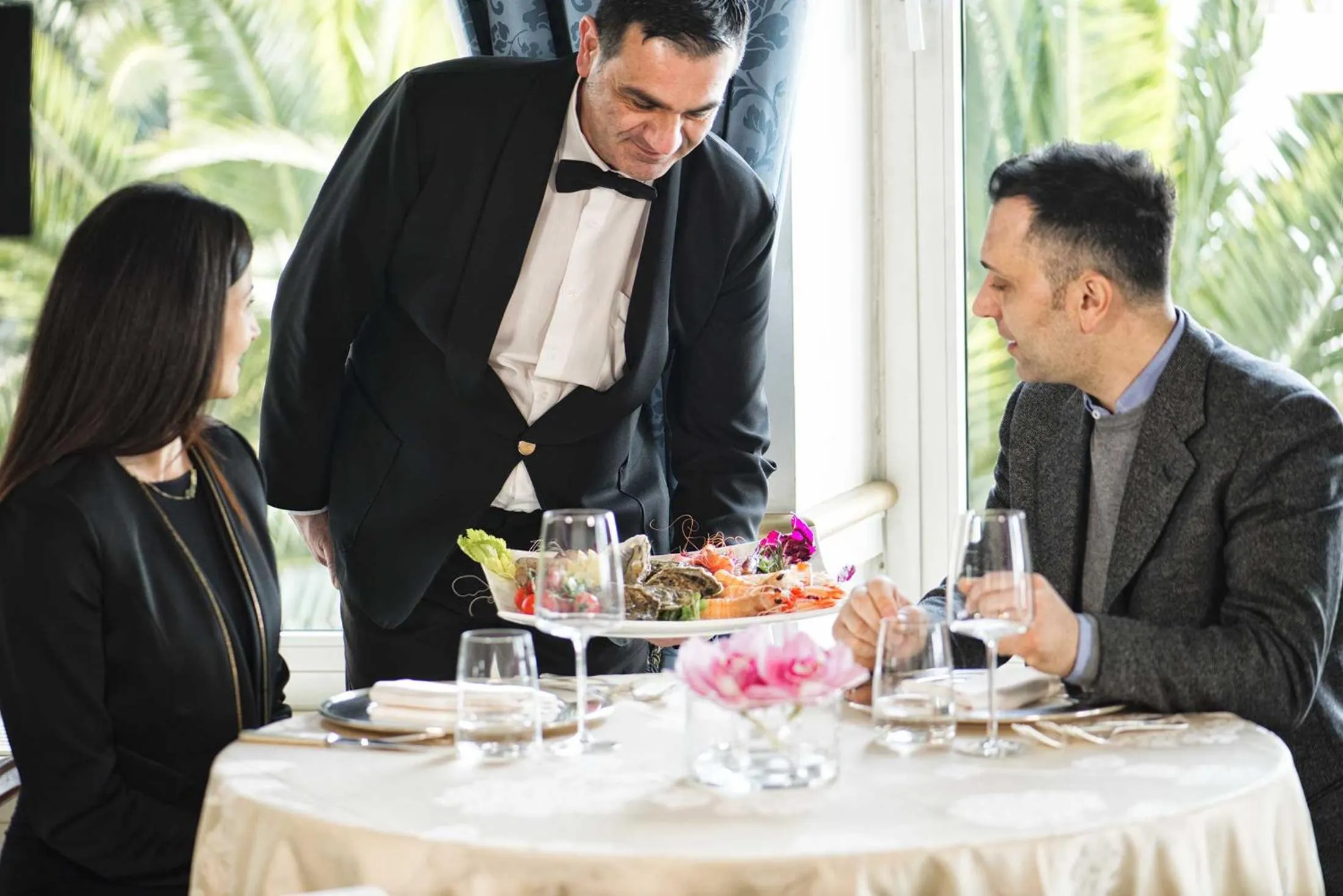Staff in Grande Albergo Miramare