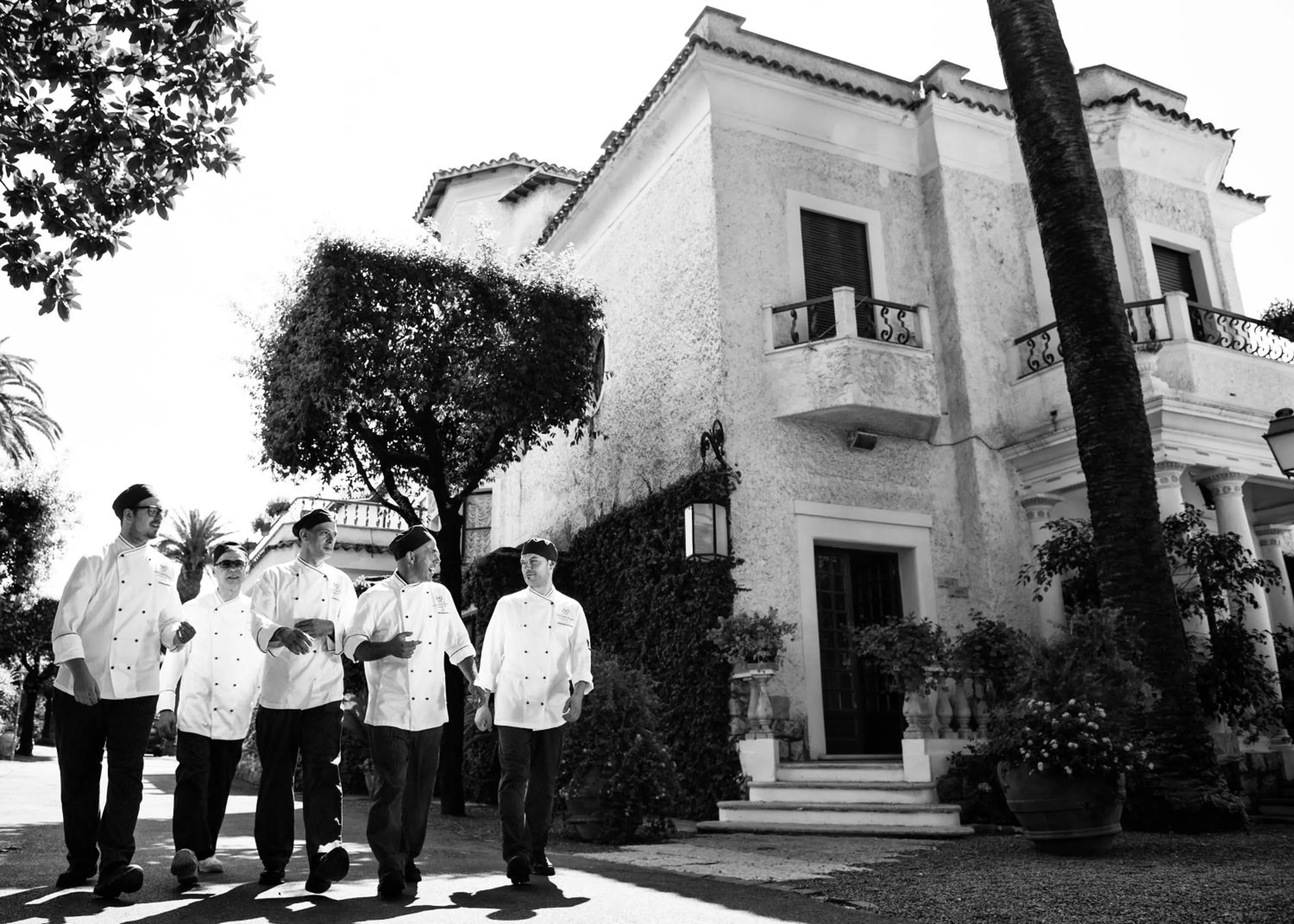 Staff in Grande Albergo Miramare
