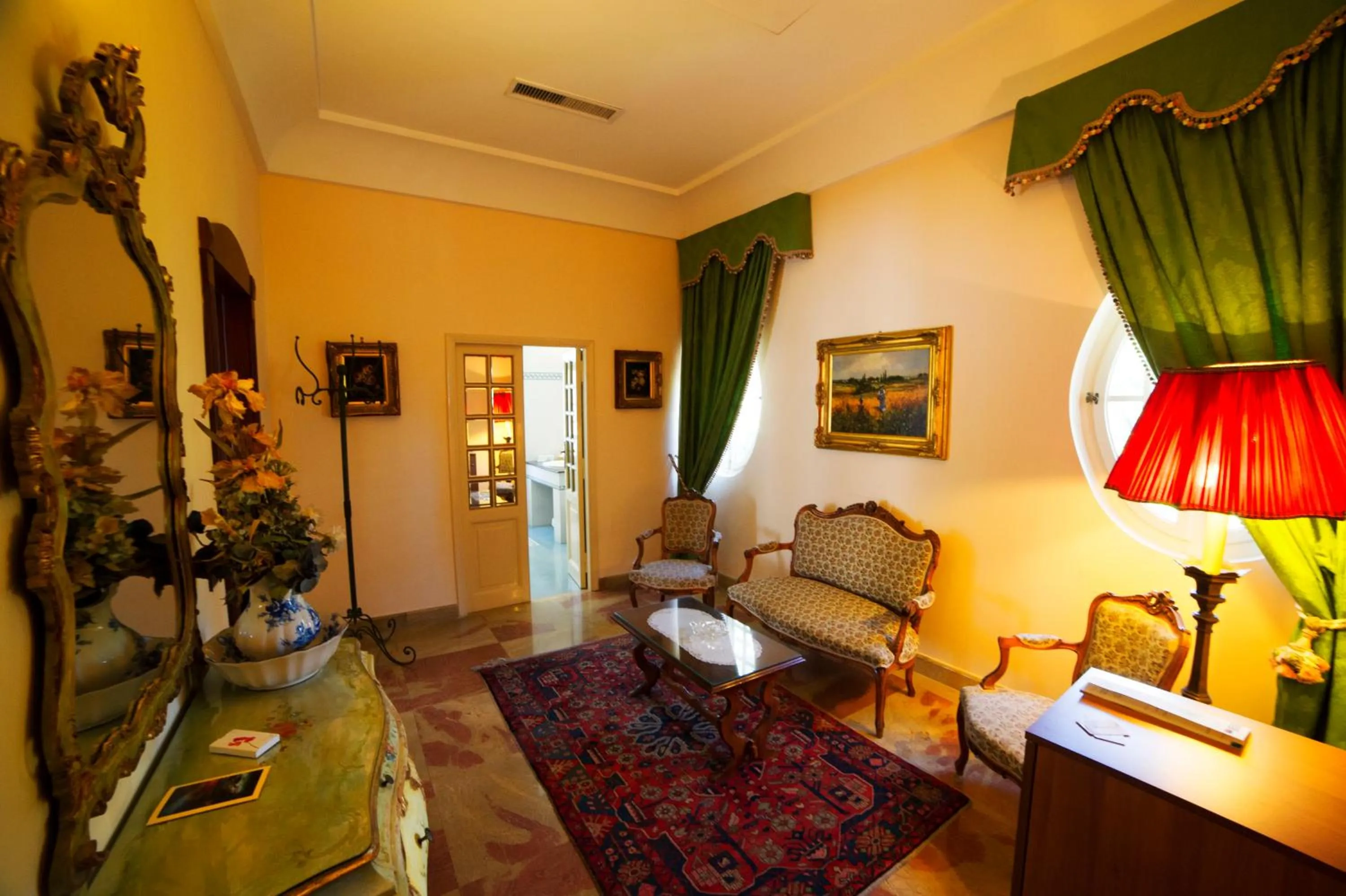 Balcony/Terrace in Grande Albergo Miramare