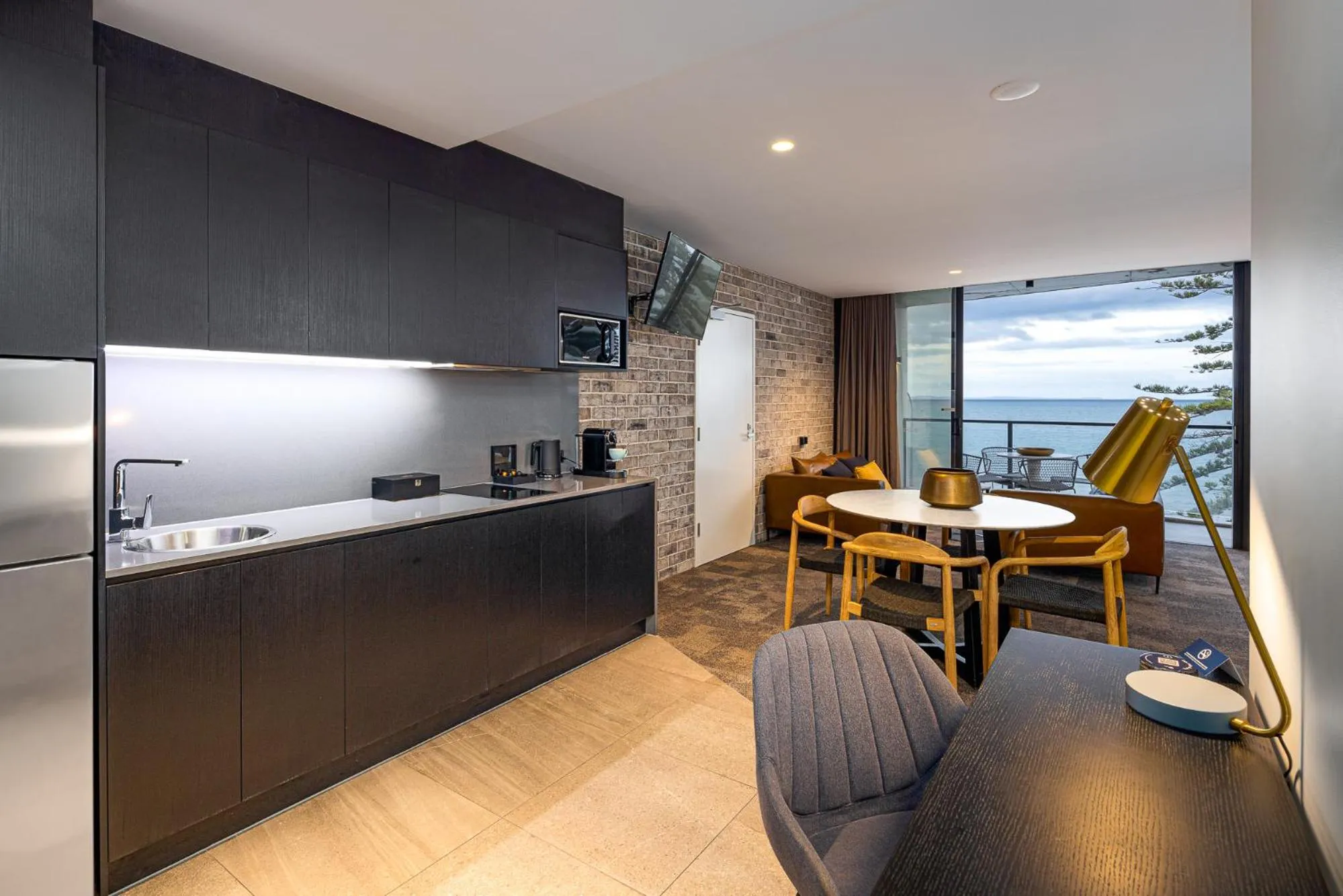 kitchen in The Sebel Brisbane Margate Beach