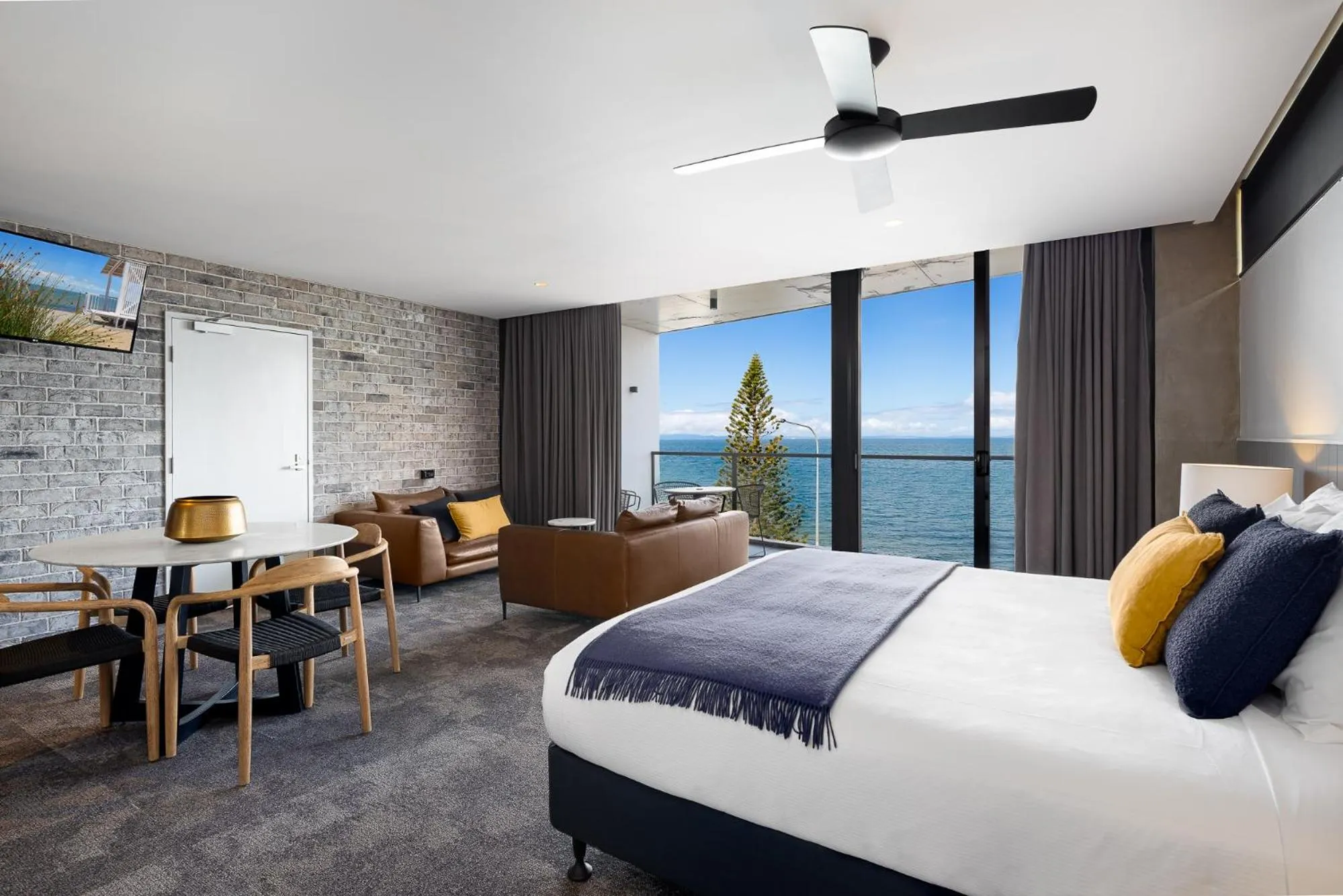 Bed in The Sebel Brisbane Margate Beach