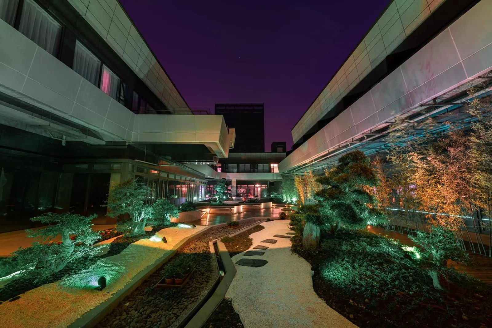 Garden view in Mercure Shanghai NECC