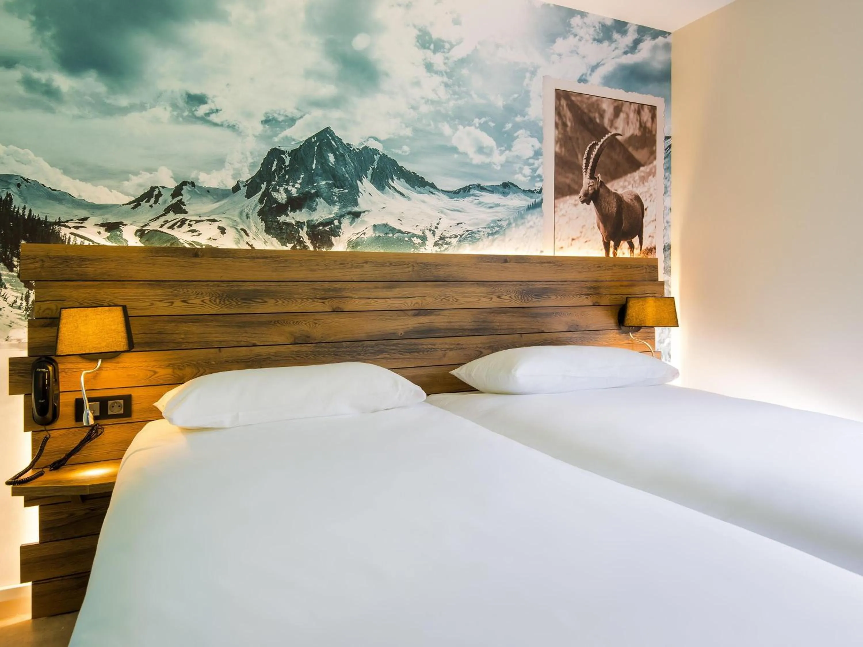 Bedroom, Bed in Ibis Styles Sallanches Pays du Mont-Blanc