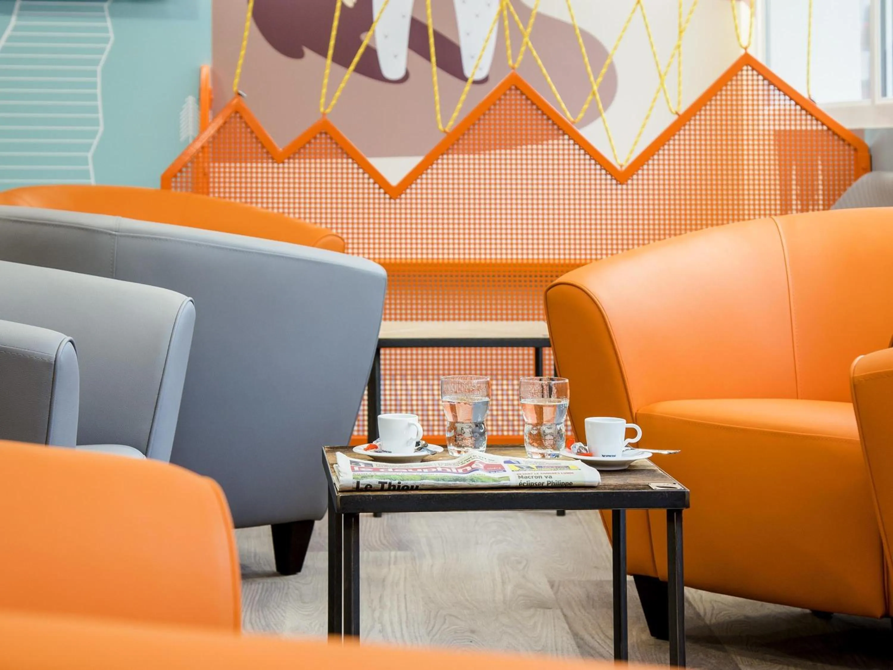 Lounge or bar in Ibis Styles Sallanches Pays du Mont-Blanc