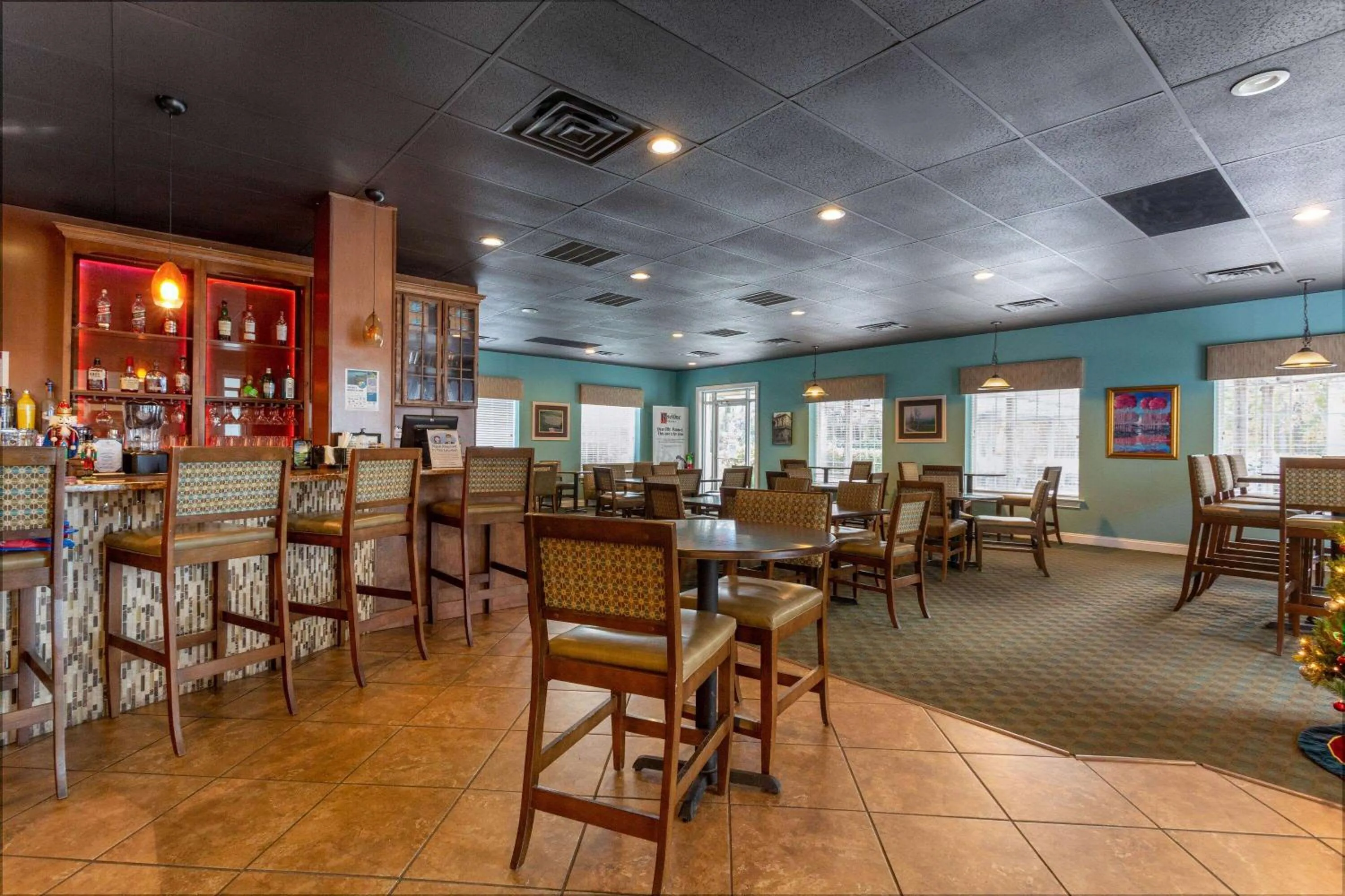 Lounge or bar, Restaurant/Places to Eat in Ellington at Wachesaw Plantation East a Ramada by Wyndham