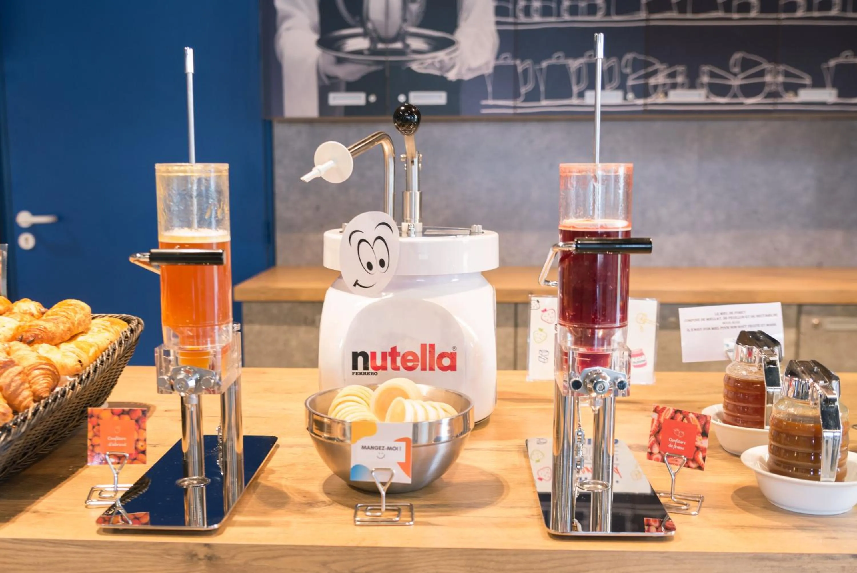 Breakfast in ibis budget Rennes Rte Lorient