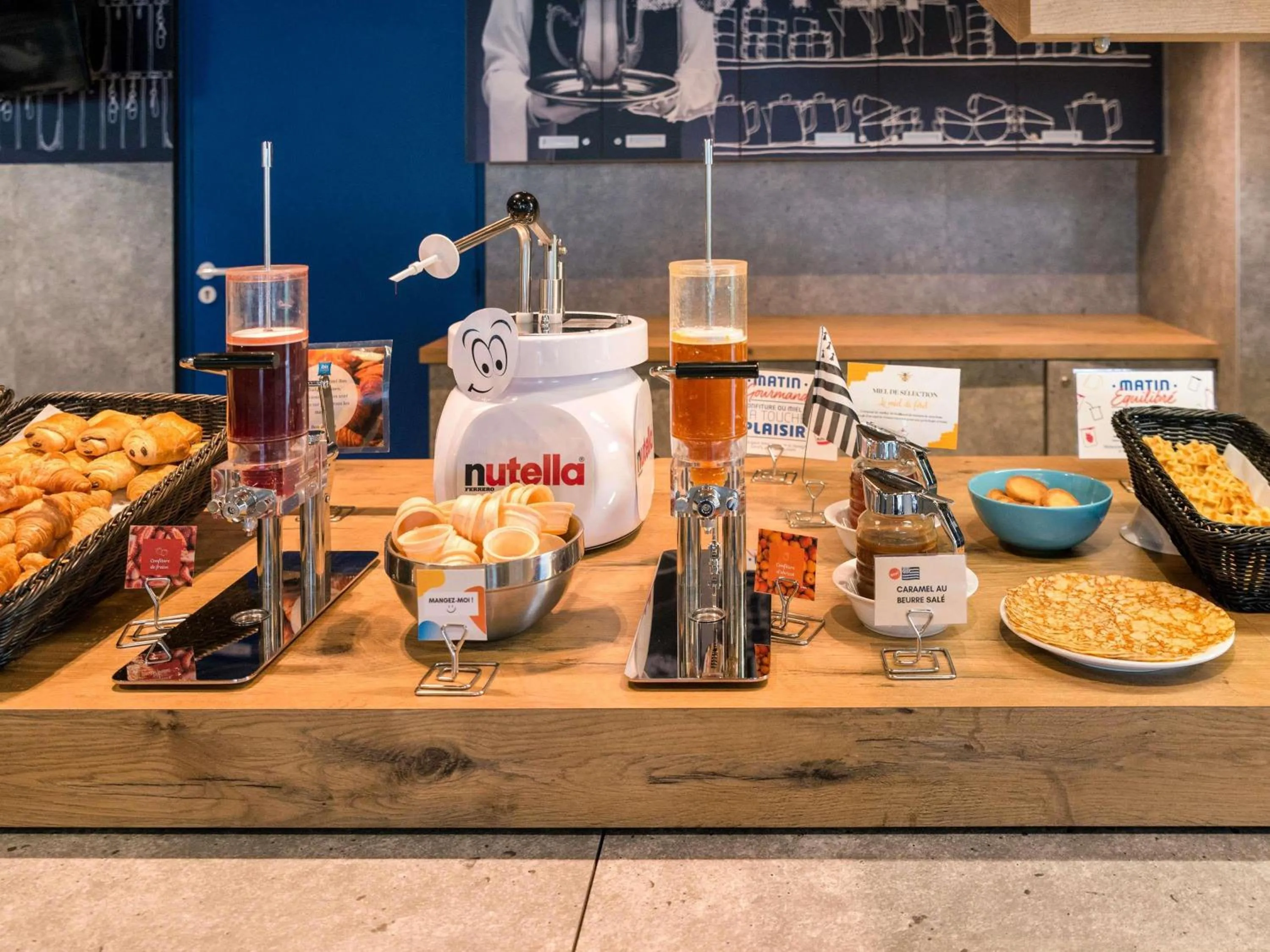 Breakfast in ibis budget Rennes Rte Lorient