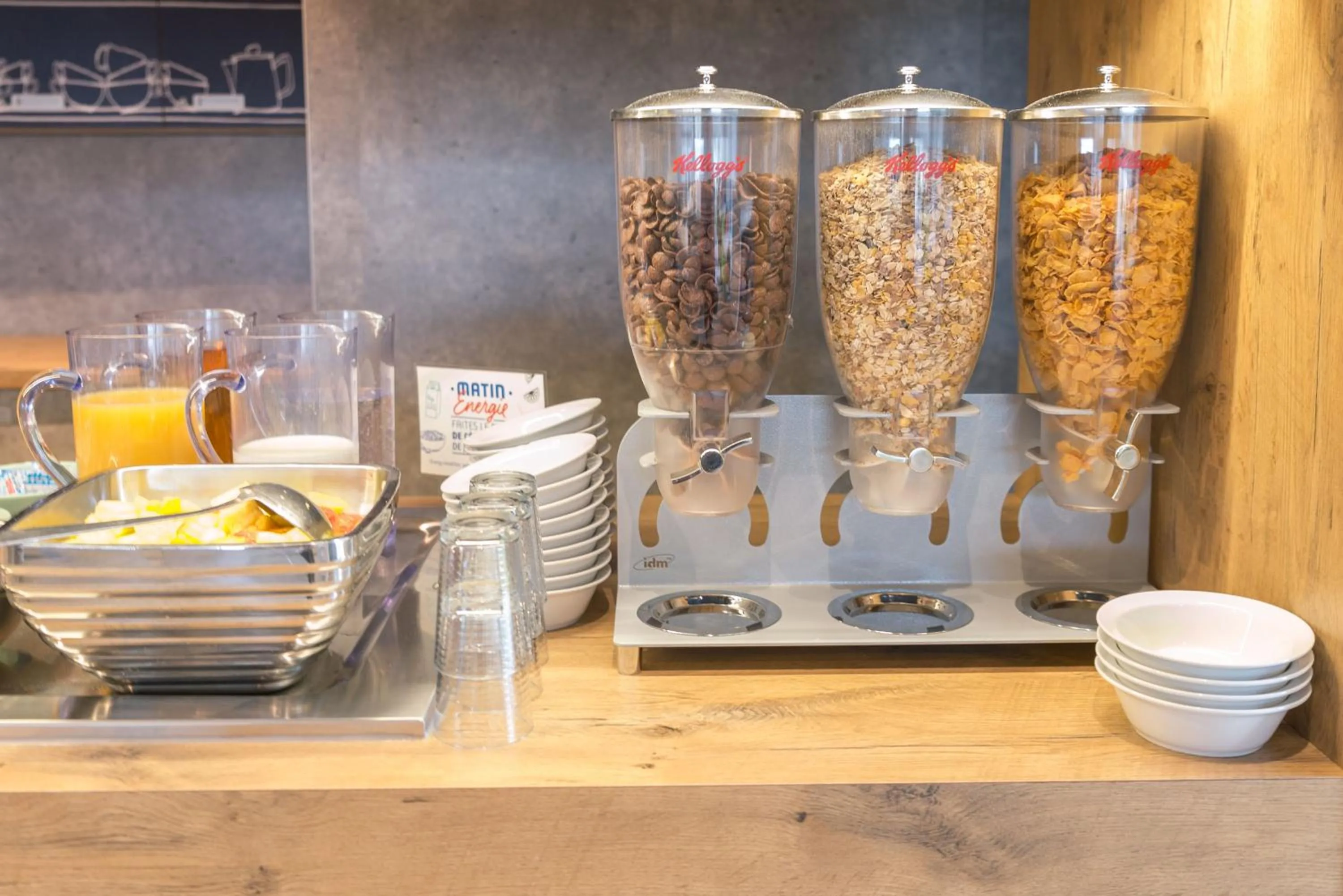 Breakfast in ibis budget Rennes Rte Lorient