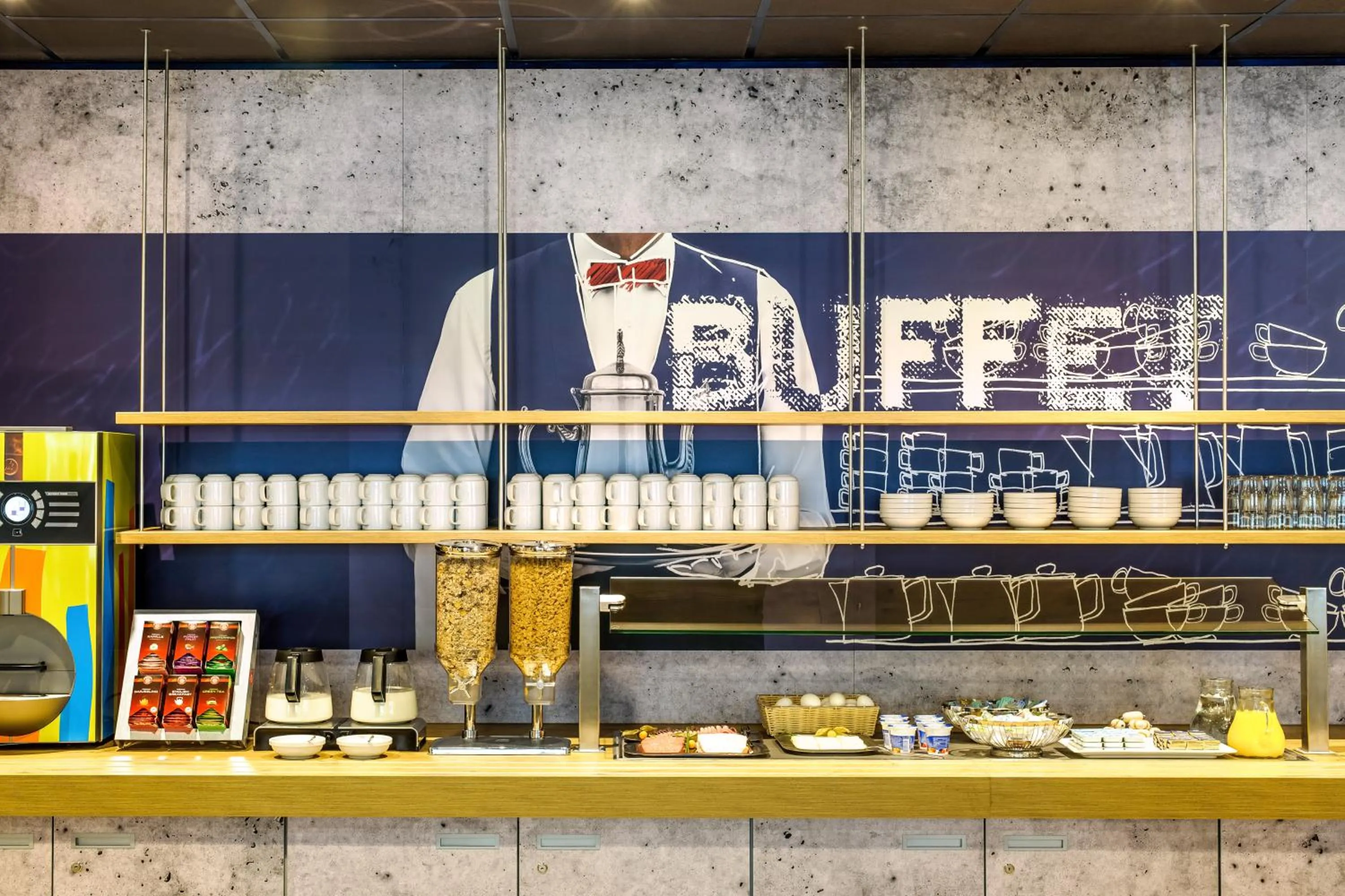 Buffet breakfast in ibis budget Flensburg City