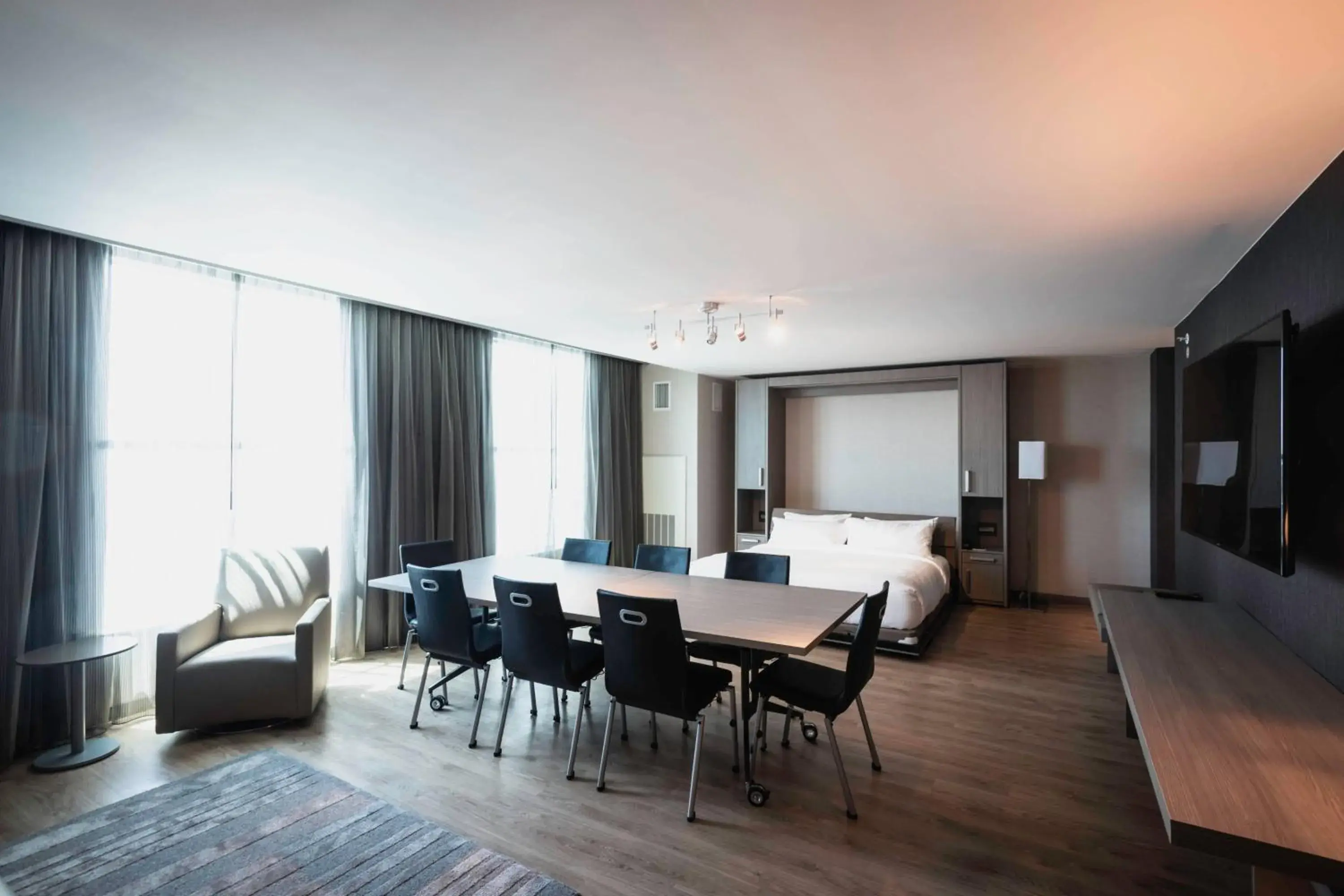 Conference Suite with King Murphy Bed and Sofa Bed in AC Hotel Nashville Downtown Conference Suite with King Murphy Bed and Sofa Bed in AC Hotel Nashville Downtown