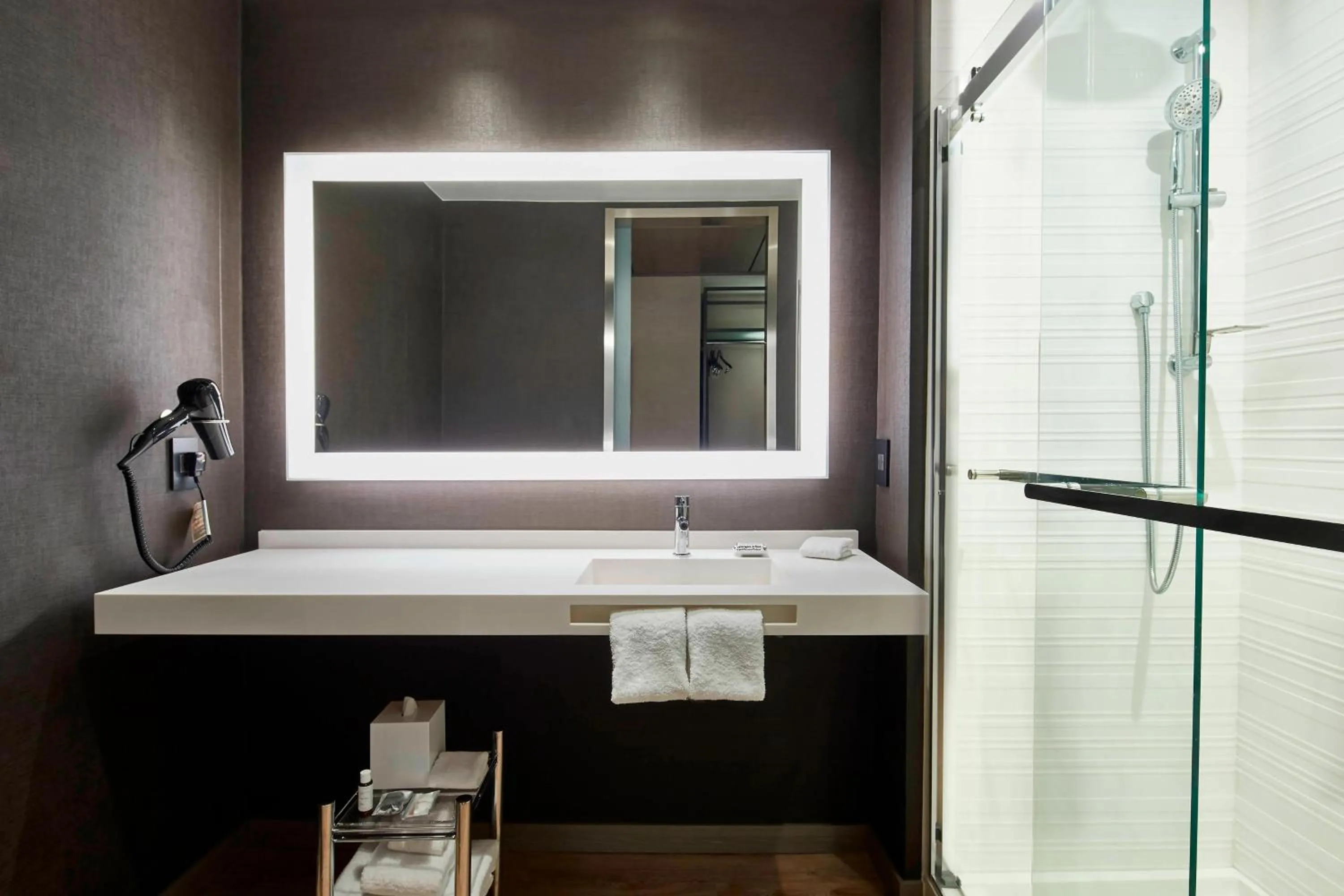 Bathroom in AC Hotel Nashville Downtown