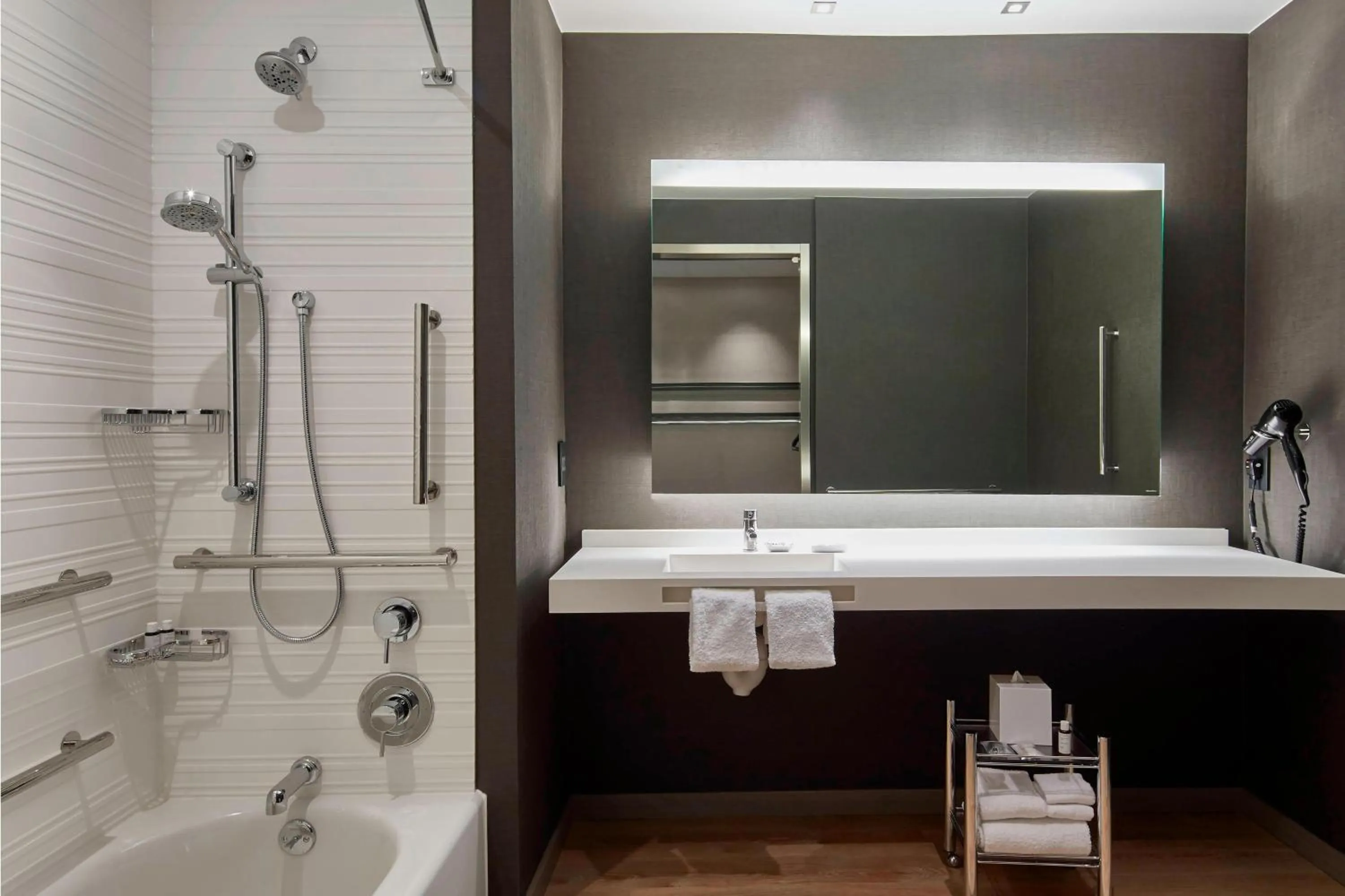 Bathroom in AC Hotel Nashville Downtown