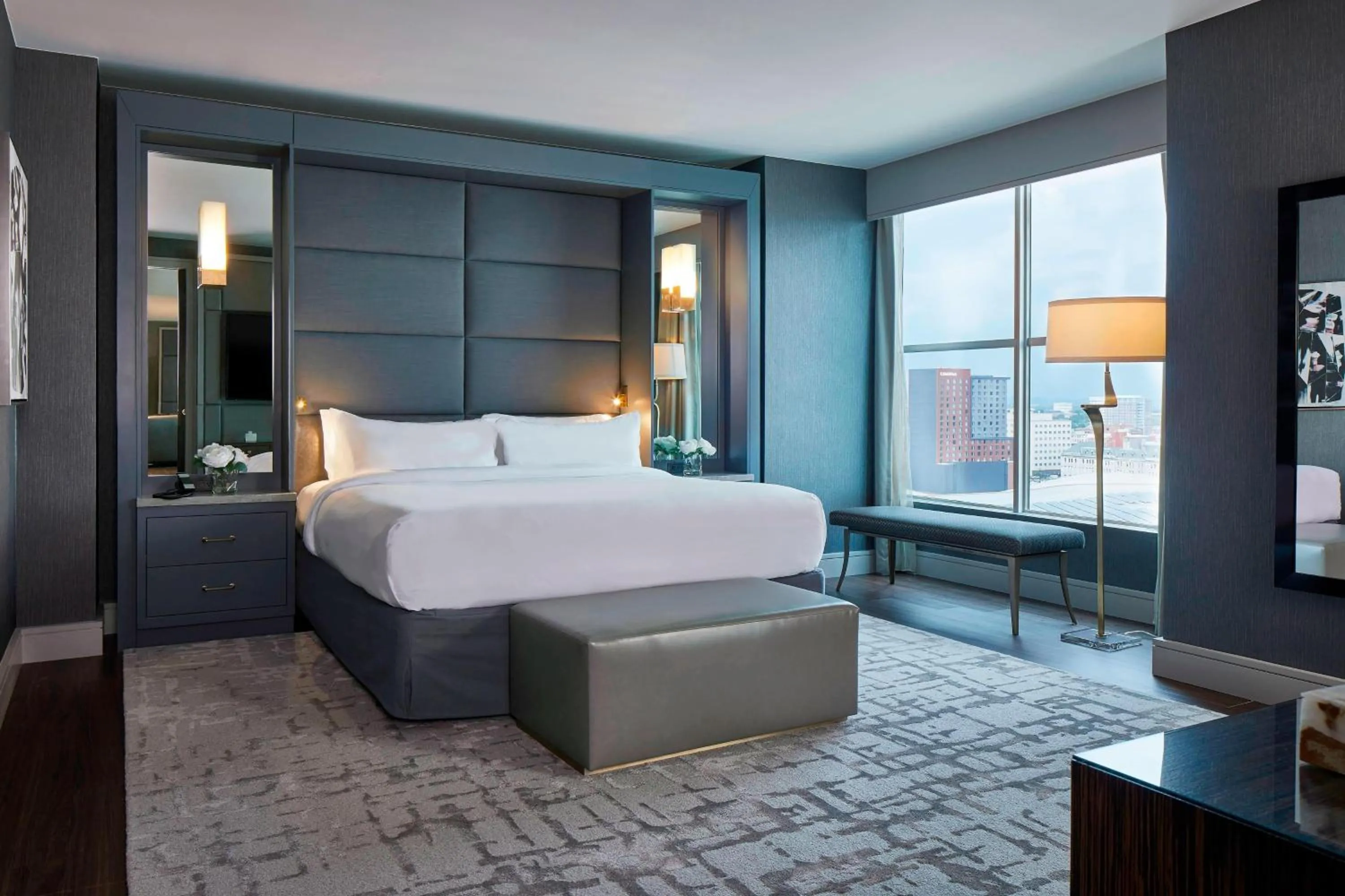 Bedroom, Bed in AC Hotel Nashville Downtown