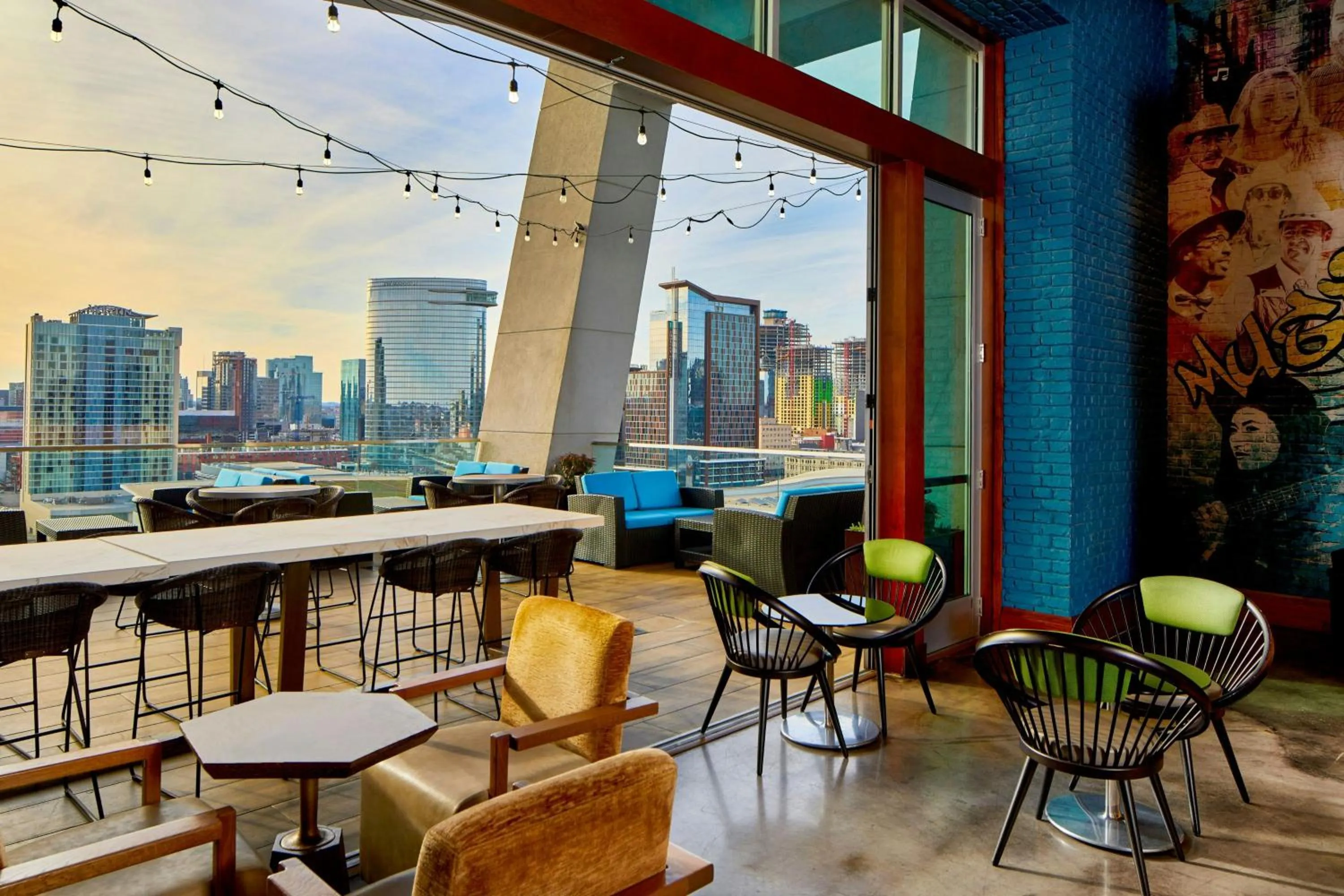 Restaurant/places to eat in Residence Inn by Marriott Nashville Downtown/Convention Center