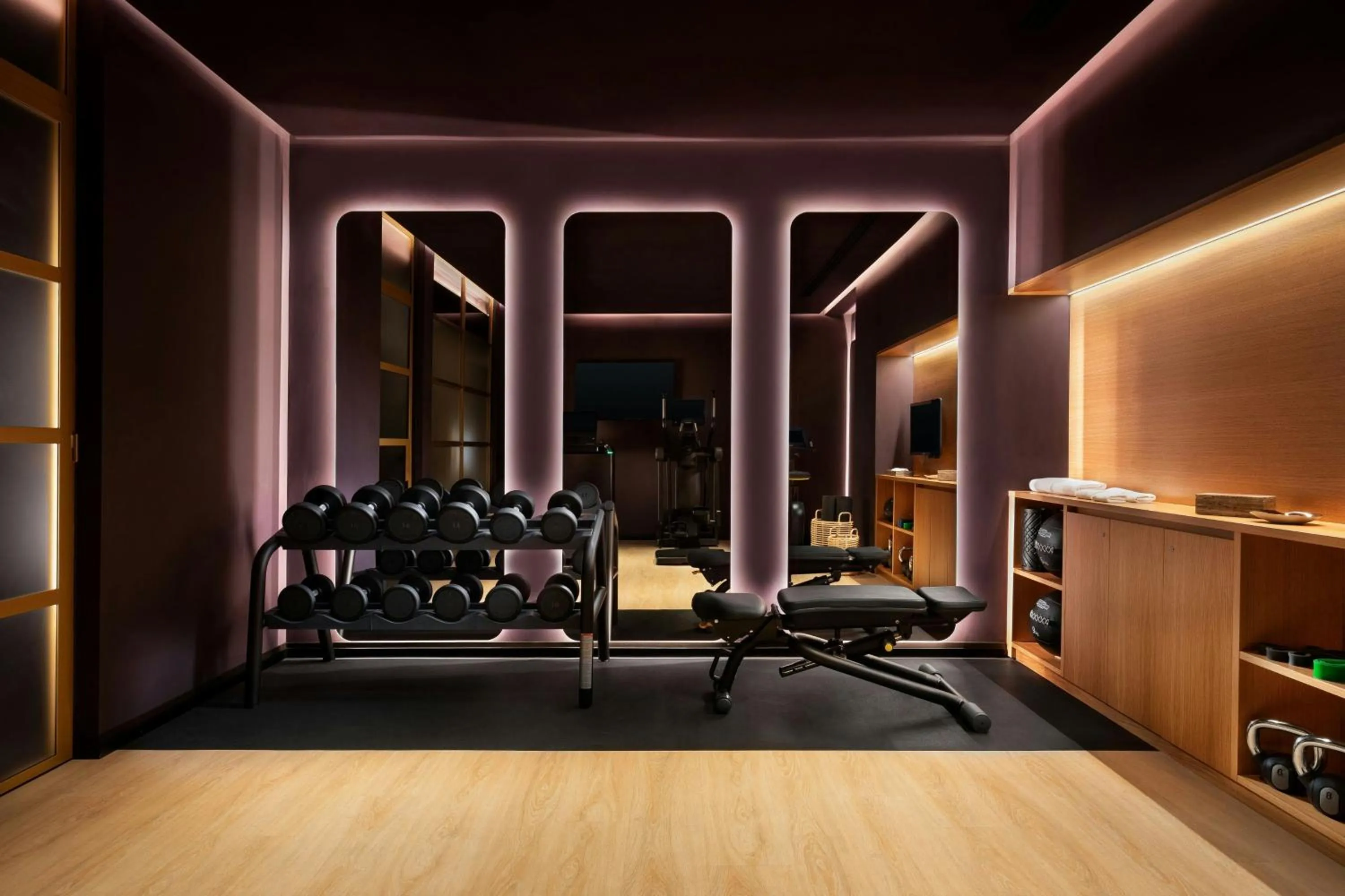 Fitness centre/facilities in The Pantheon Iconic Rome Hotel, Autograph Collection