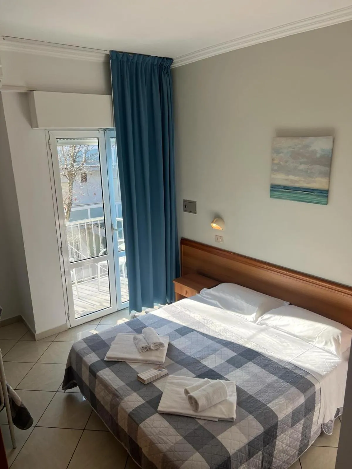 Bedroom in Hotel Blue Ribbon