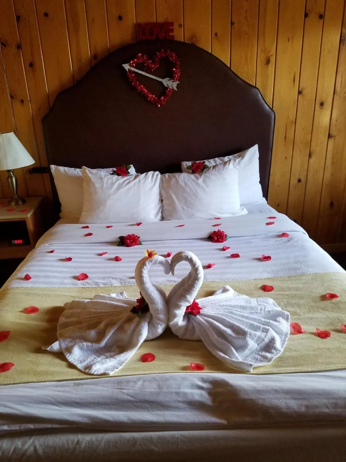 Bed in Prospector Motor Lodge