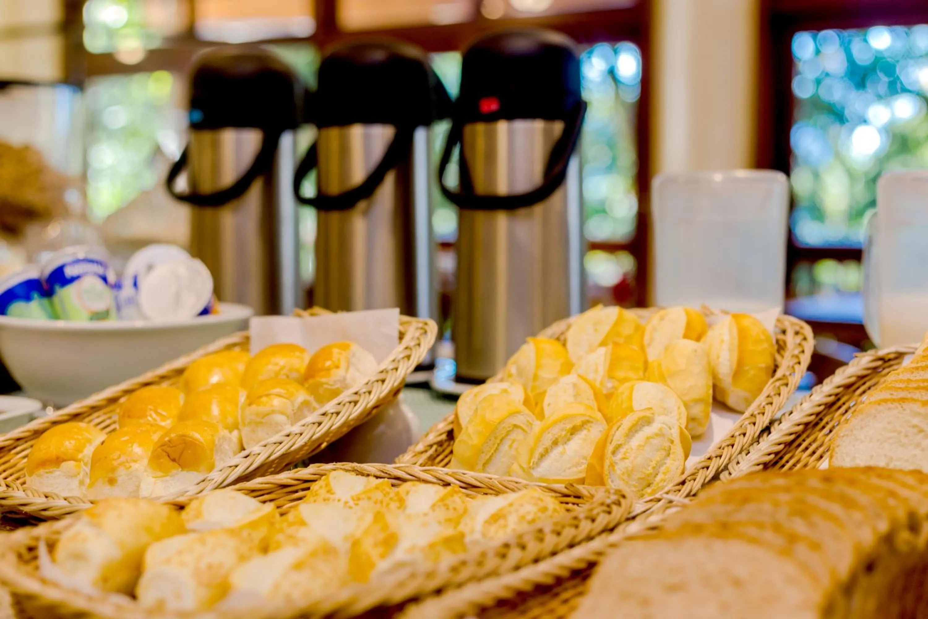 Buffet breakfast in Beach Hotel Cambury