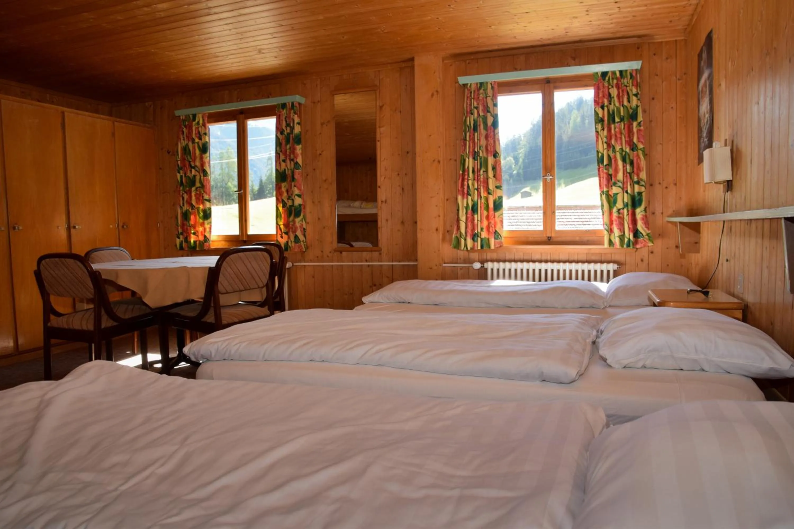 Bed in Chesa Selfranga