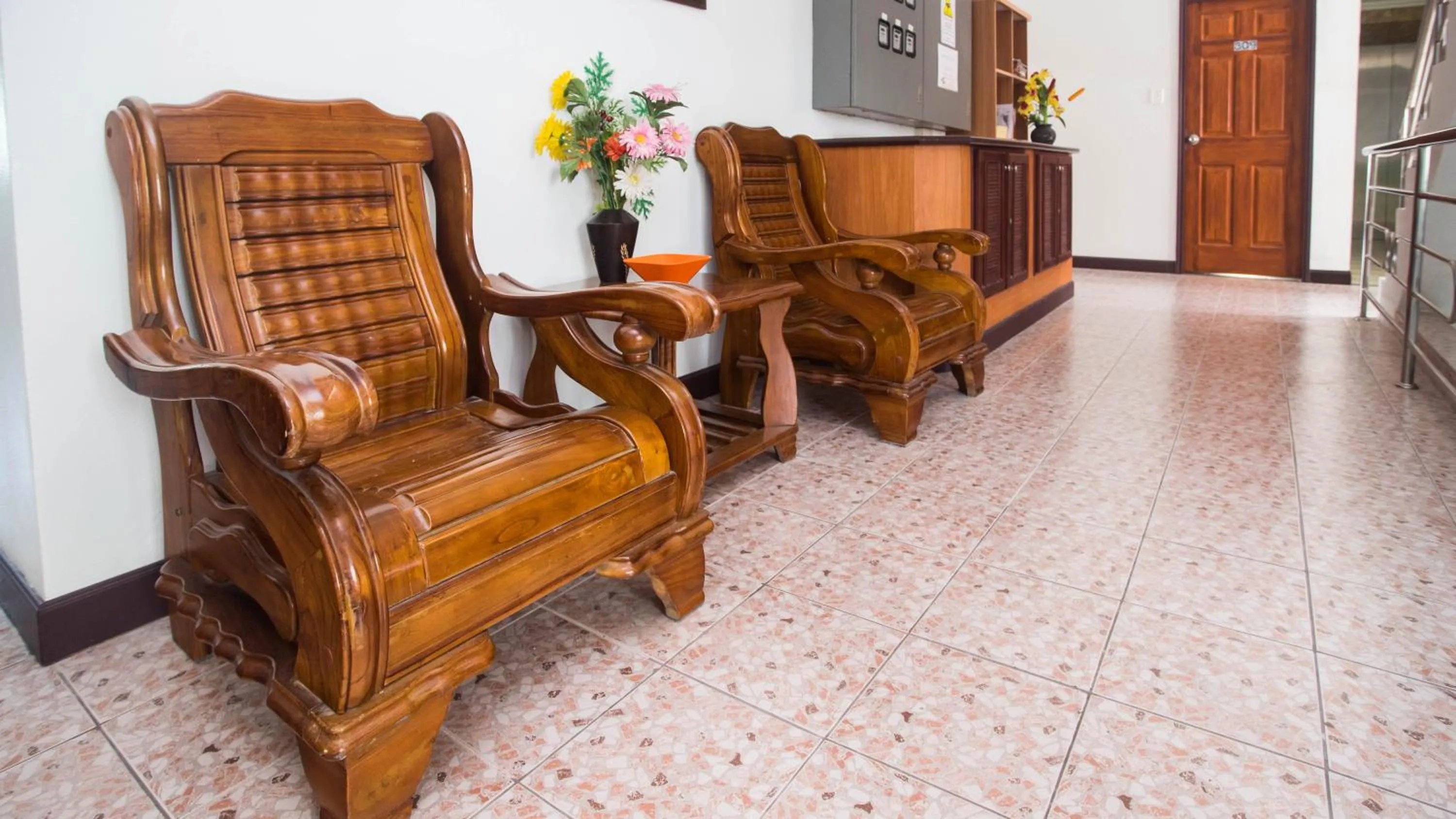 Living room in D.J. House