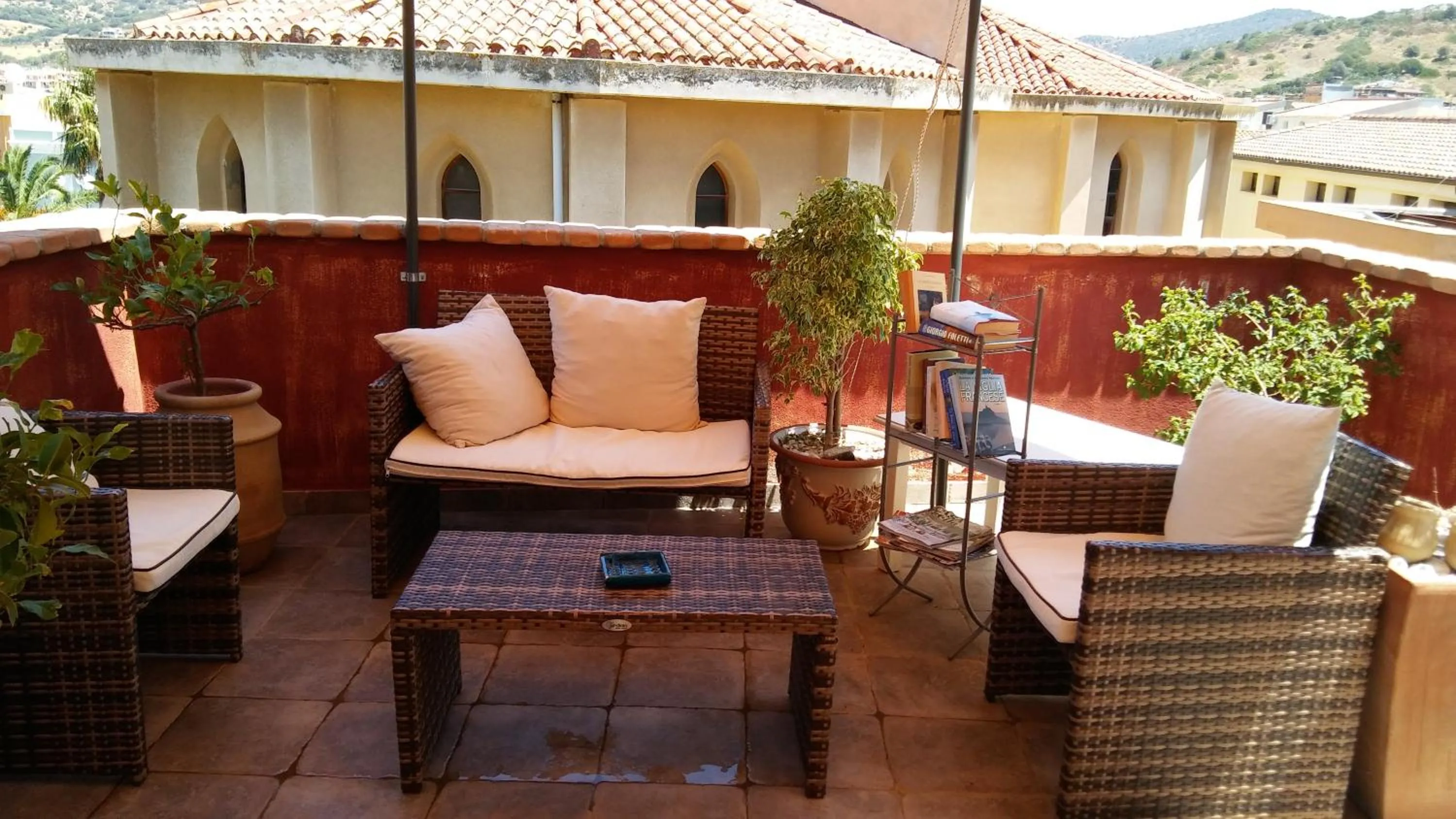 Balcony/Terrace in Hotel Sa Cralla Villasimius