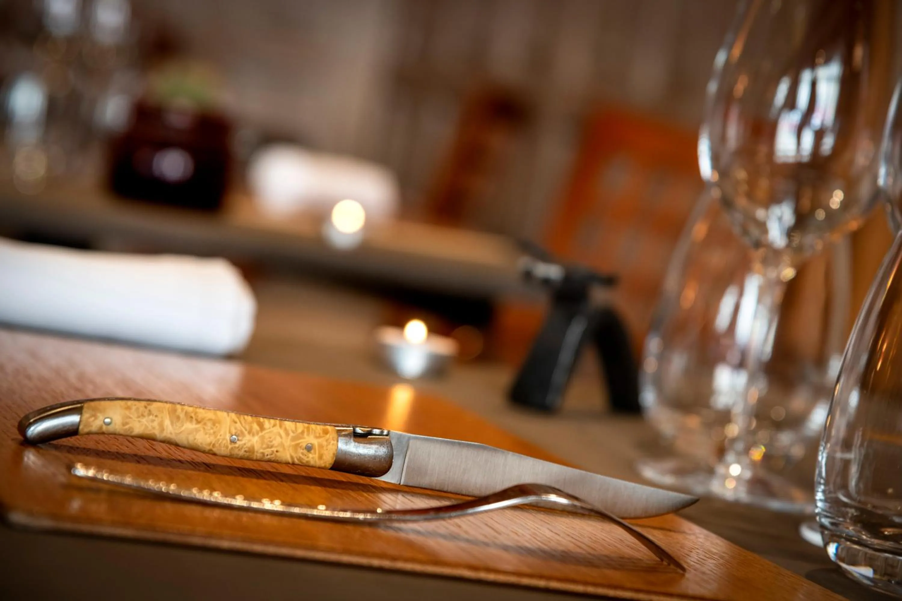 Food and drinks in Logis Hôtel Restaurant Gilles Moreau Laguiole