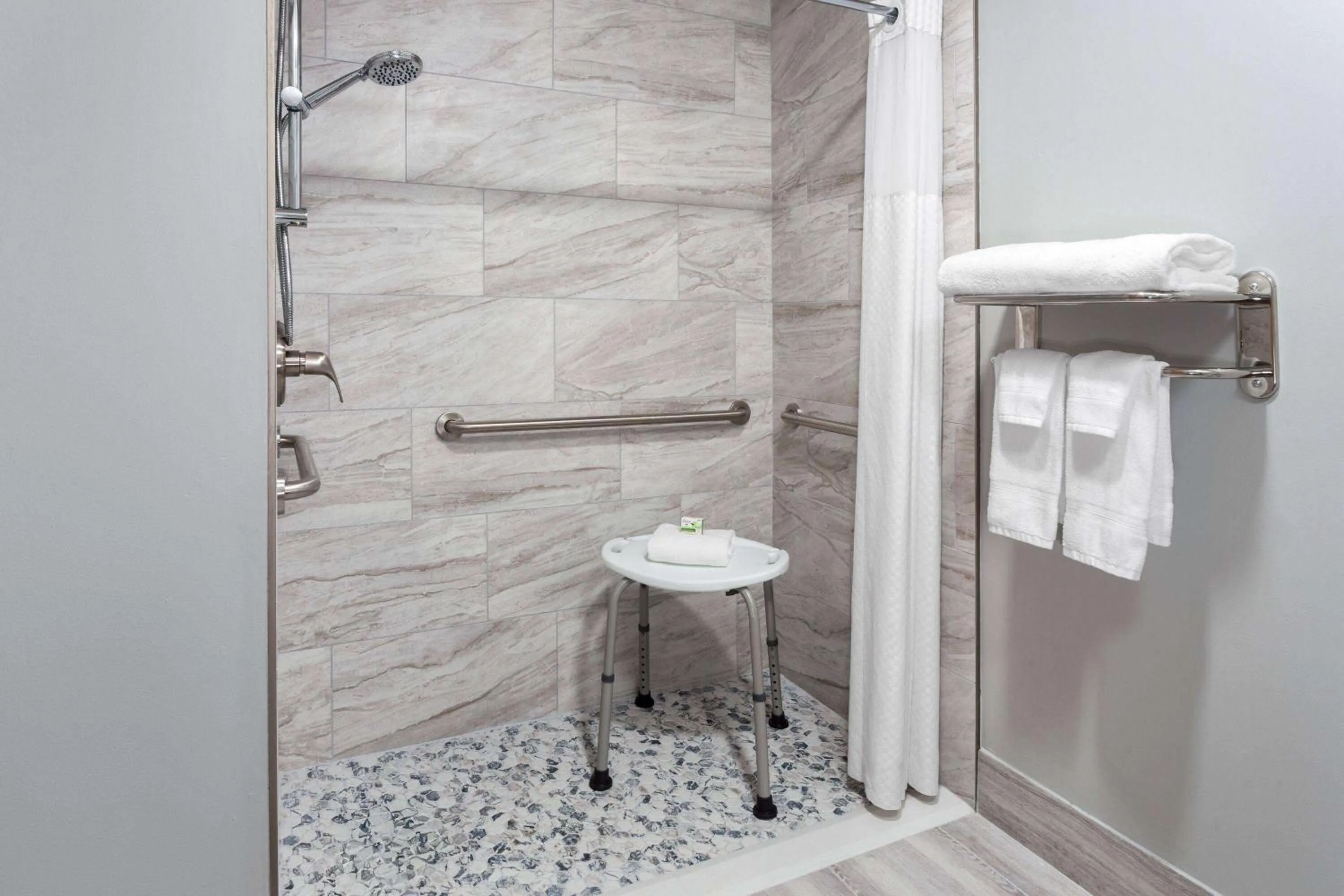 Shower in AmericInn by Wyndham Eagle River Downtown