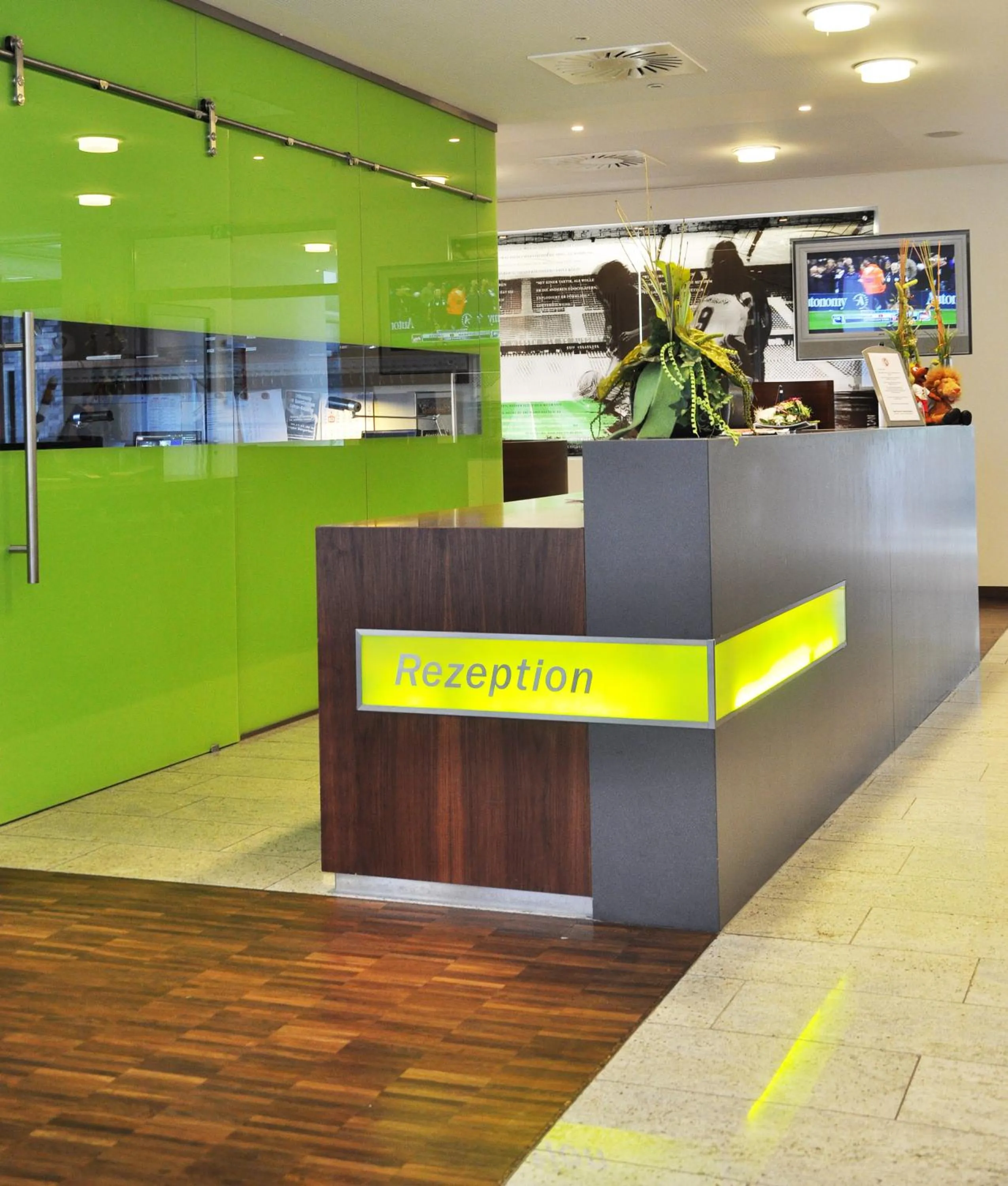 Lobby or reception in SportHotel Kaiserau