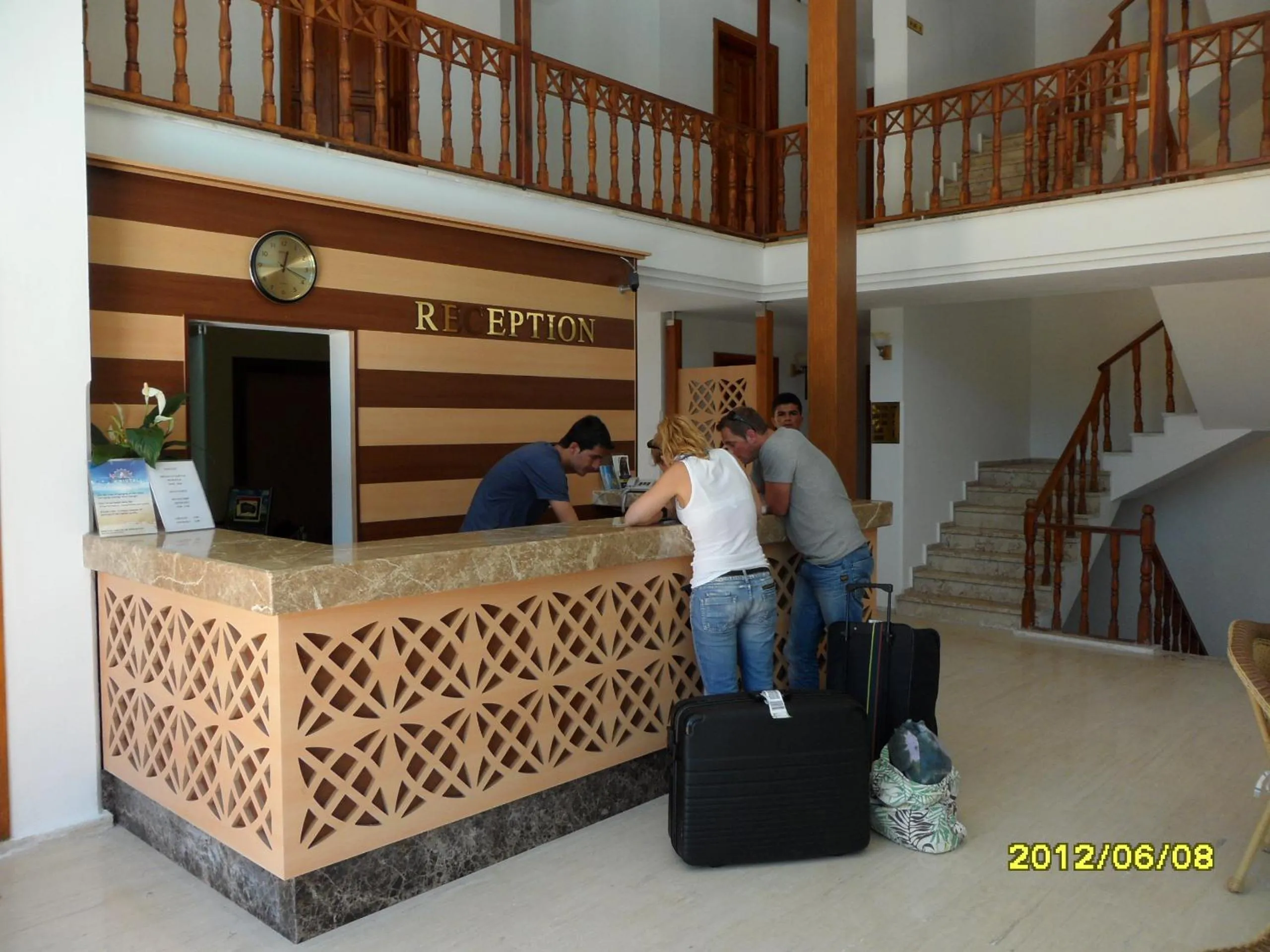 Lobby or reception in Felice Hotel