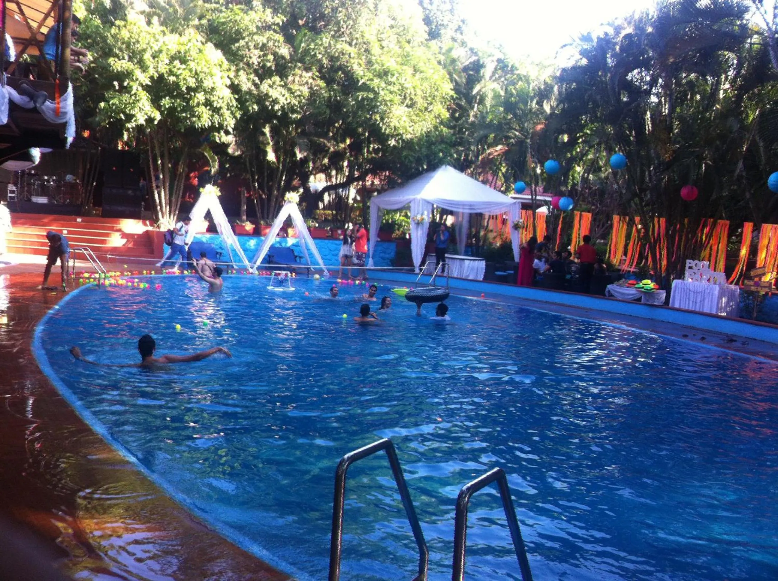 Swimming pool in Outpost@Alibaug