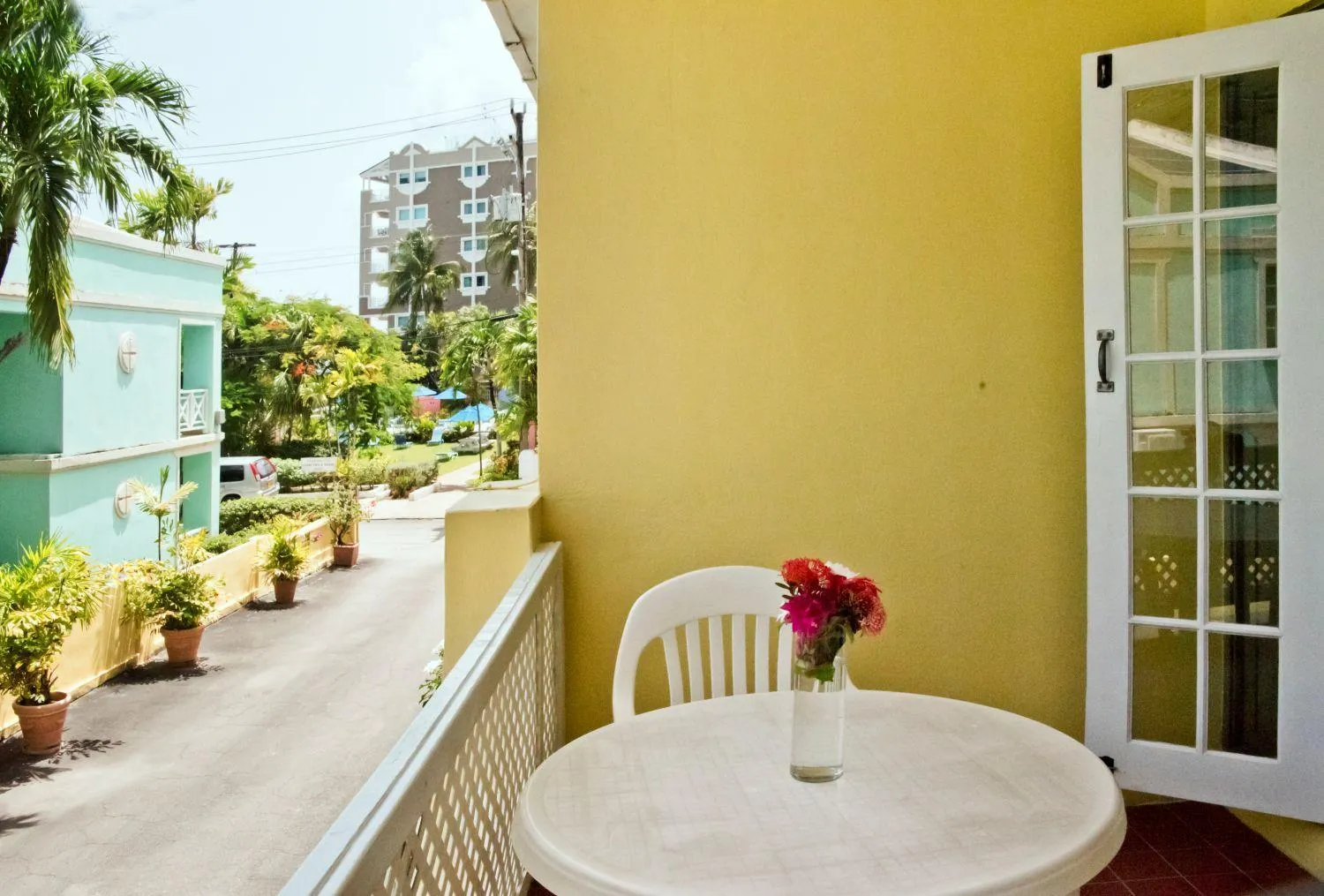 Patio in Dover Beach Hotel