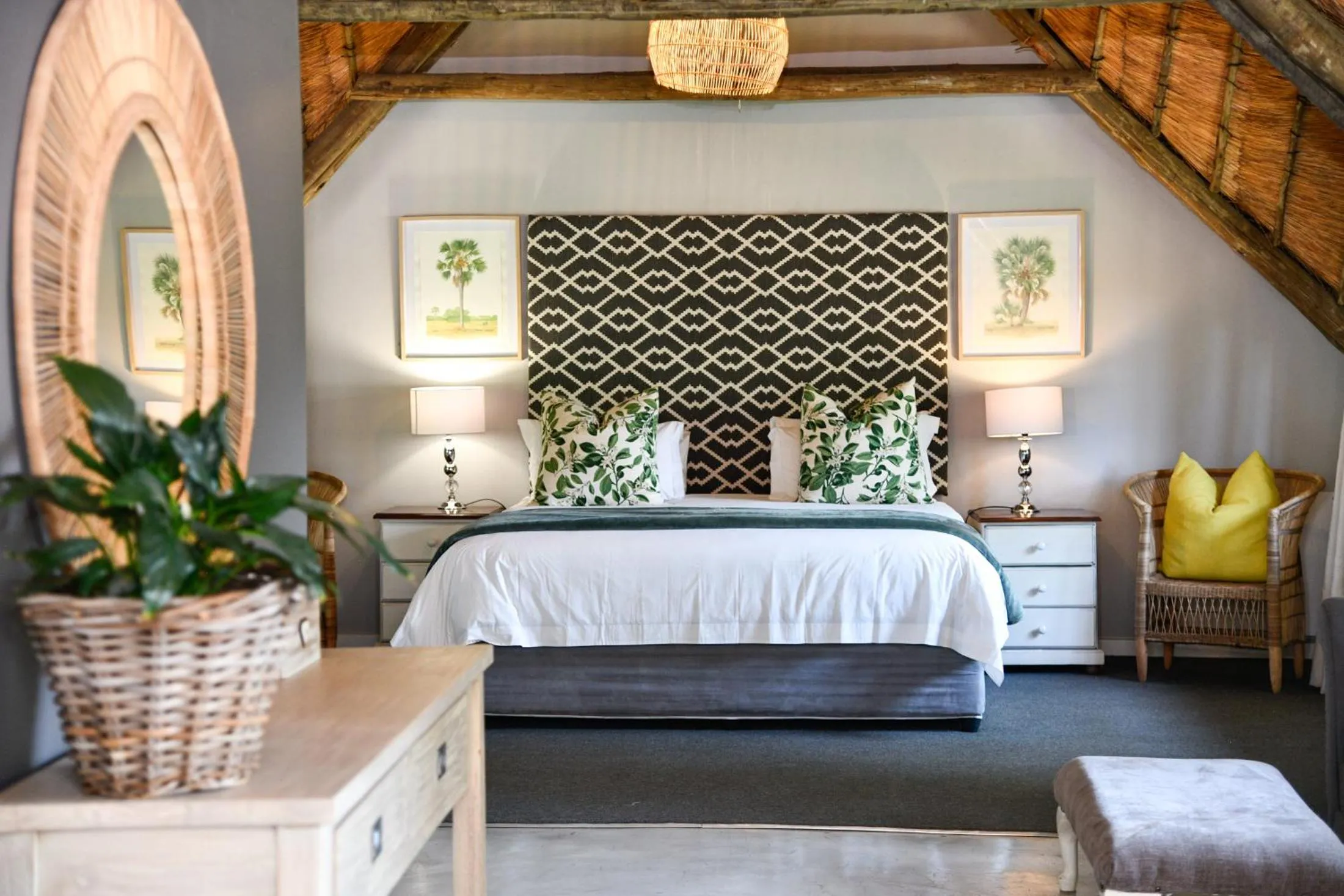 Bed in Gowan Valley Guest Farm