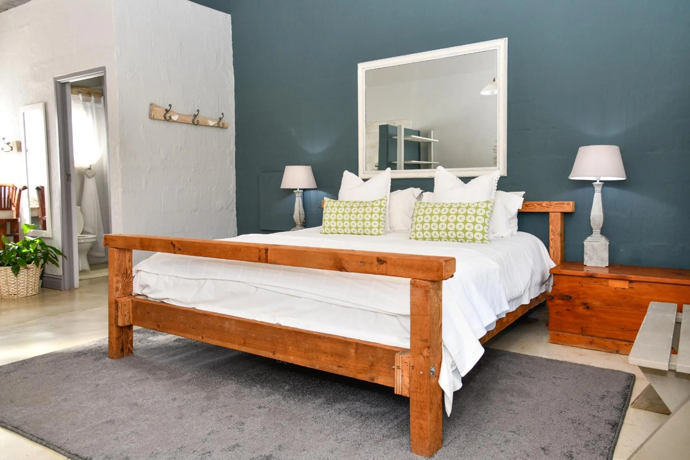 Bed in Gowan Valley Guest Farm