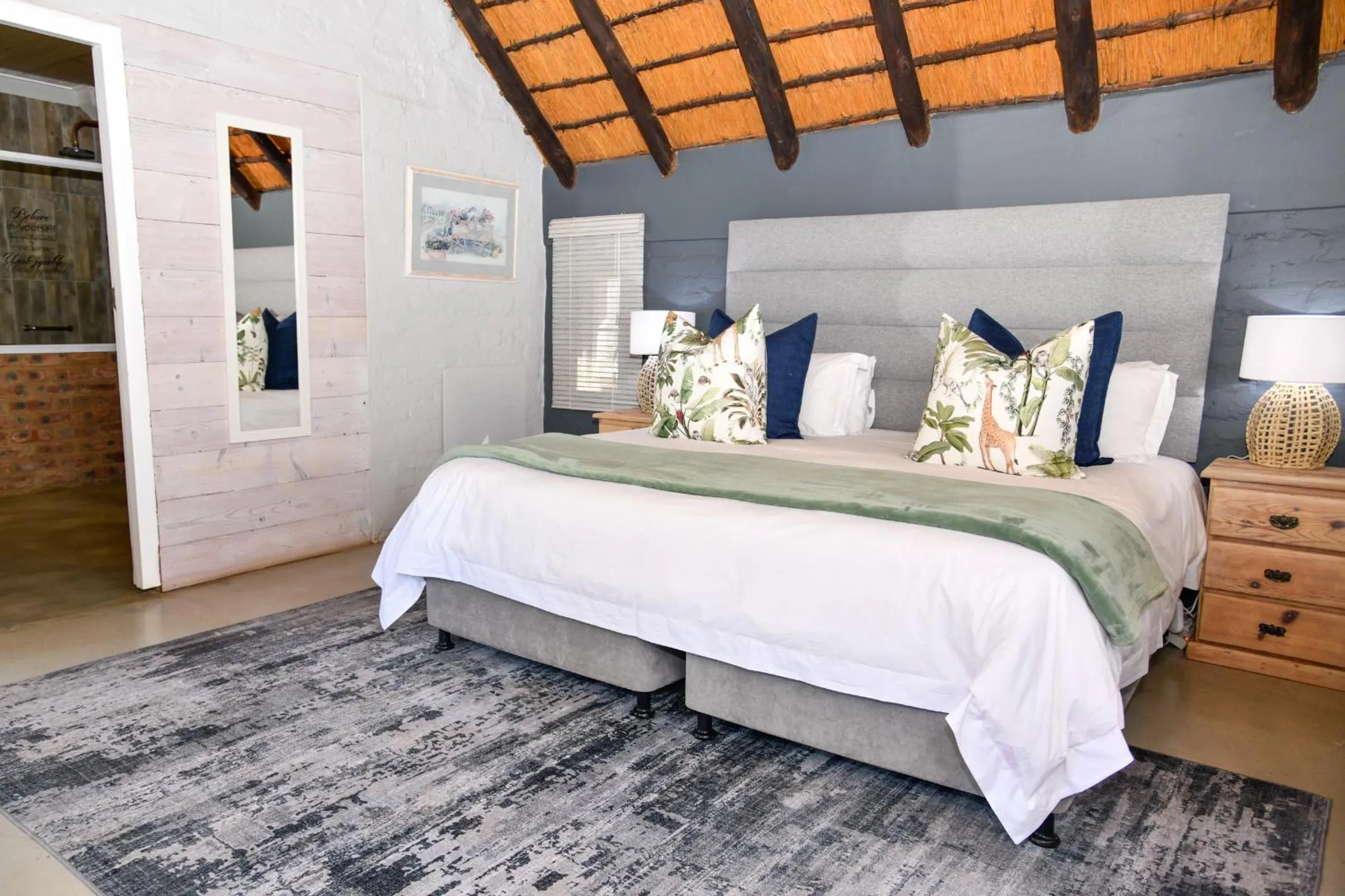 Bed in Gowan Valley Guest Farm