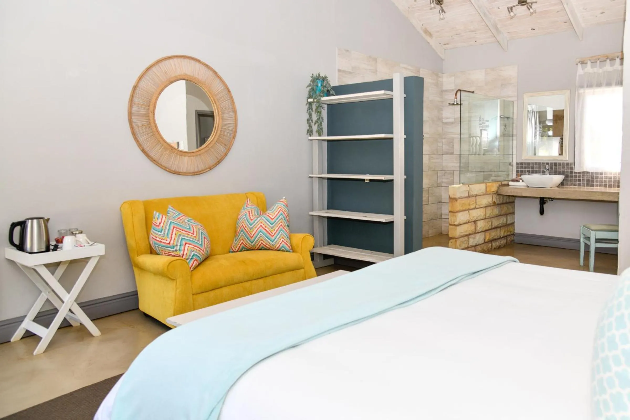 Bed in Gowan Valley Guest Farm