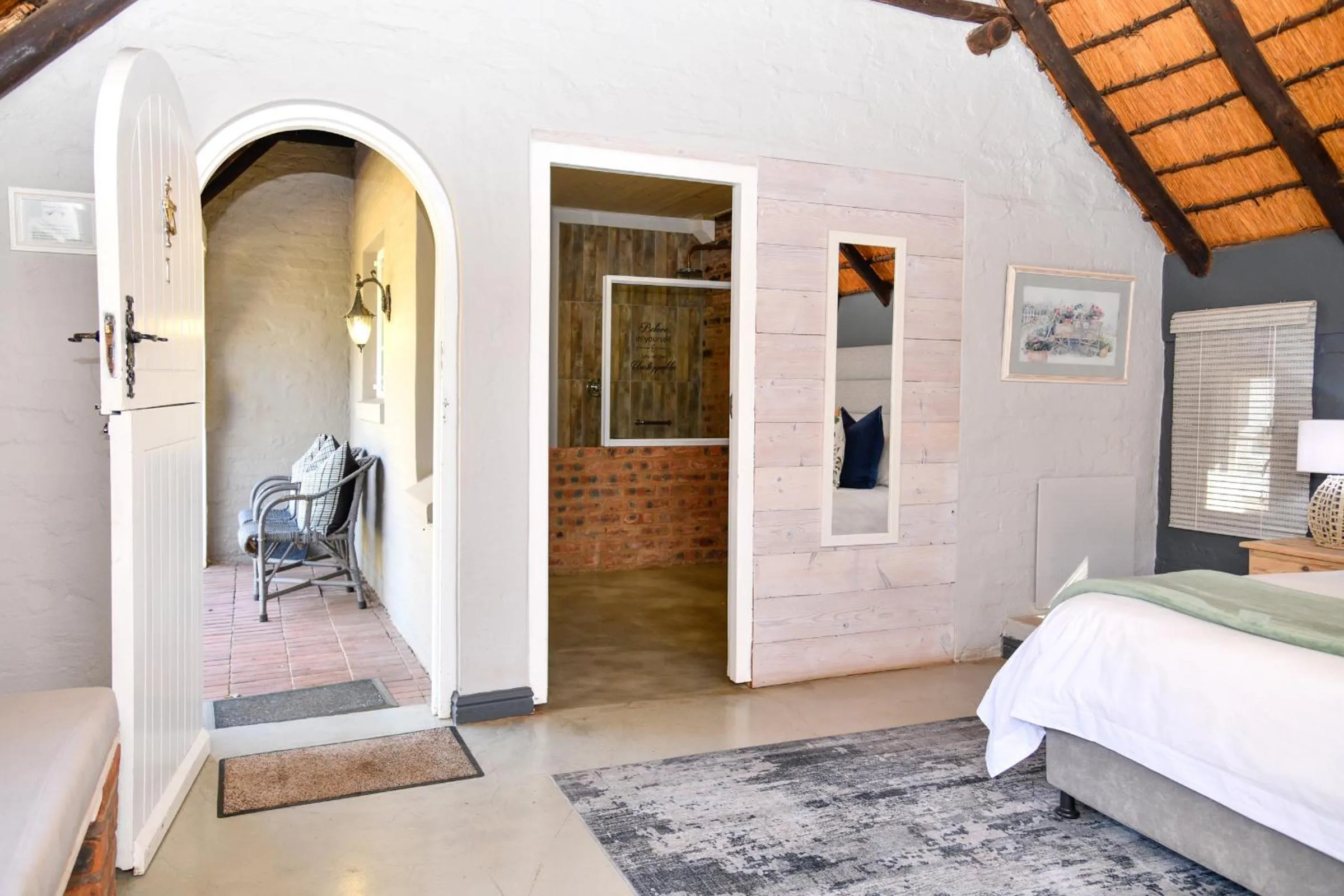 Bed in Gowan Valley Guest Farm