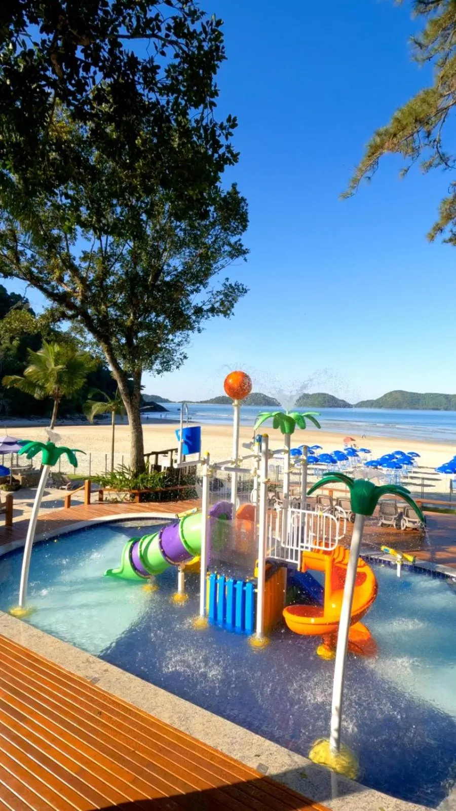 Aqua park in Beach Hotel Juquehy