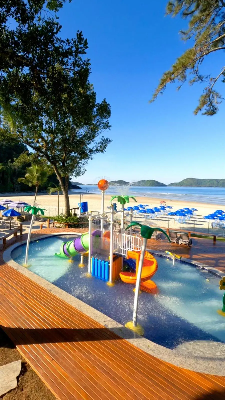 Aqua park in Beach Hotel Juquehy