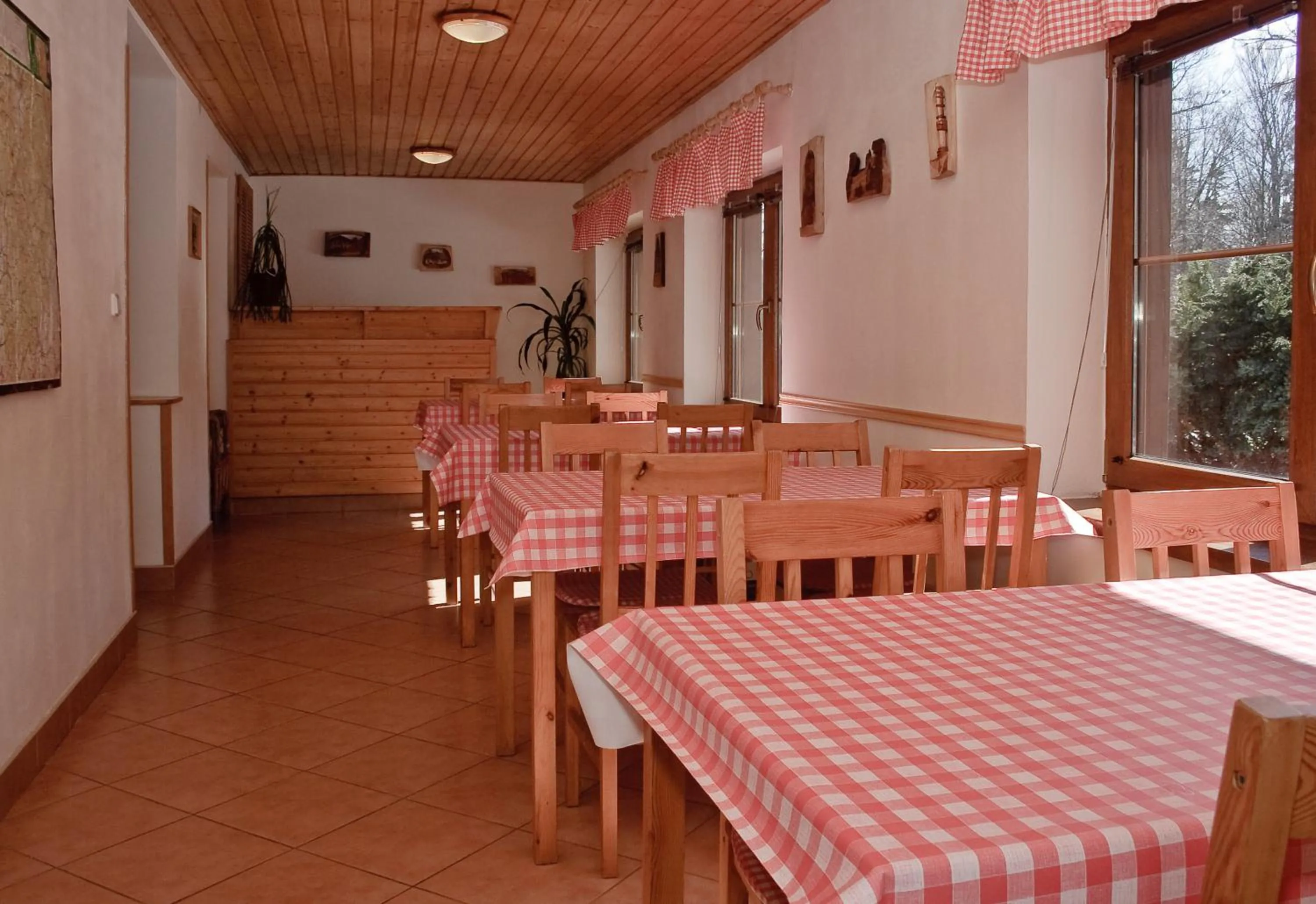 Seating area in Penzion u Vodopádu