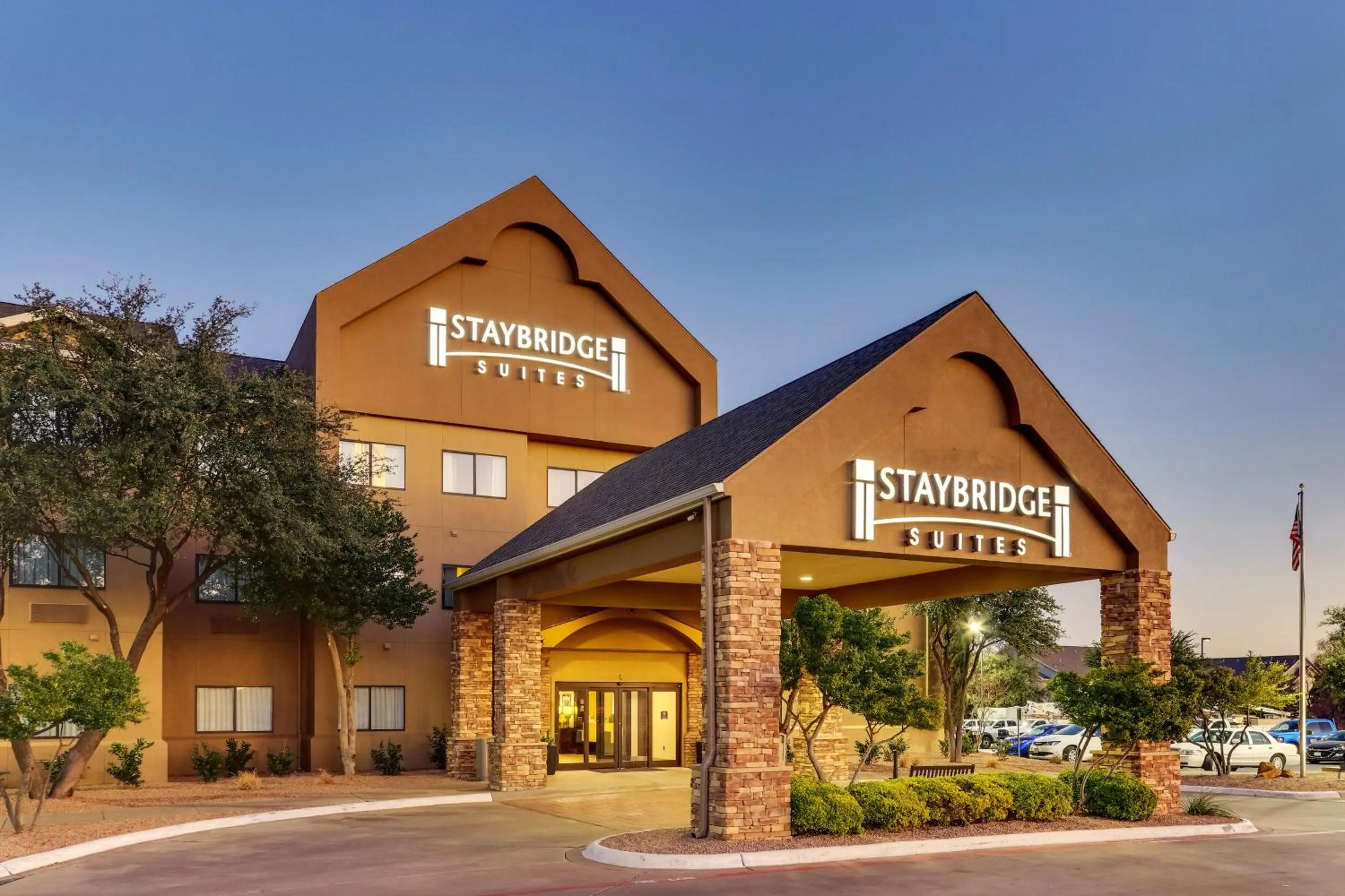 Property building in Staybridge Suites San Angelo by IHG