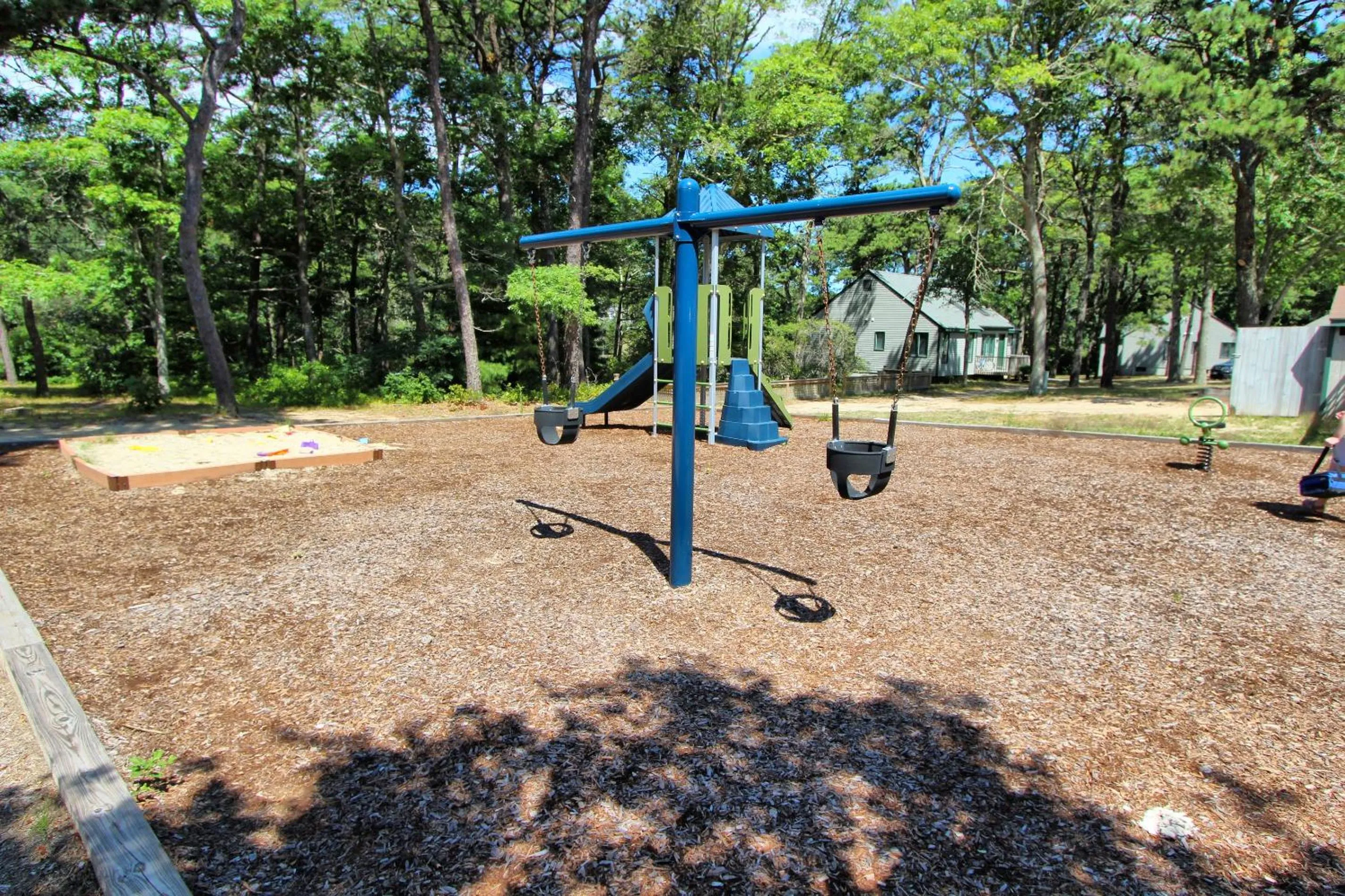 Children play ground in Cape Cod Holiday Estates