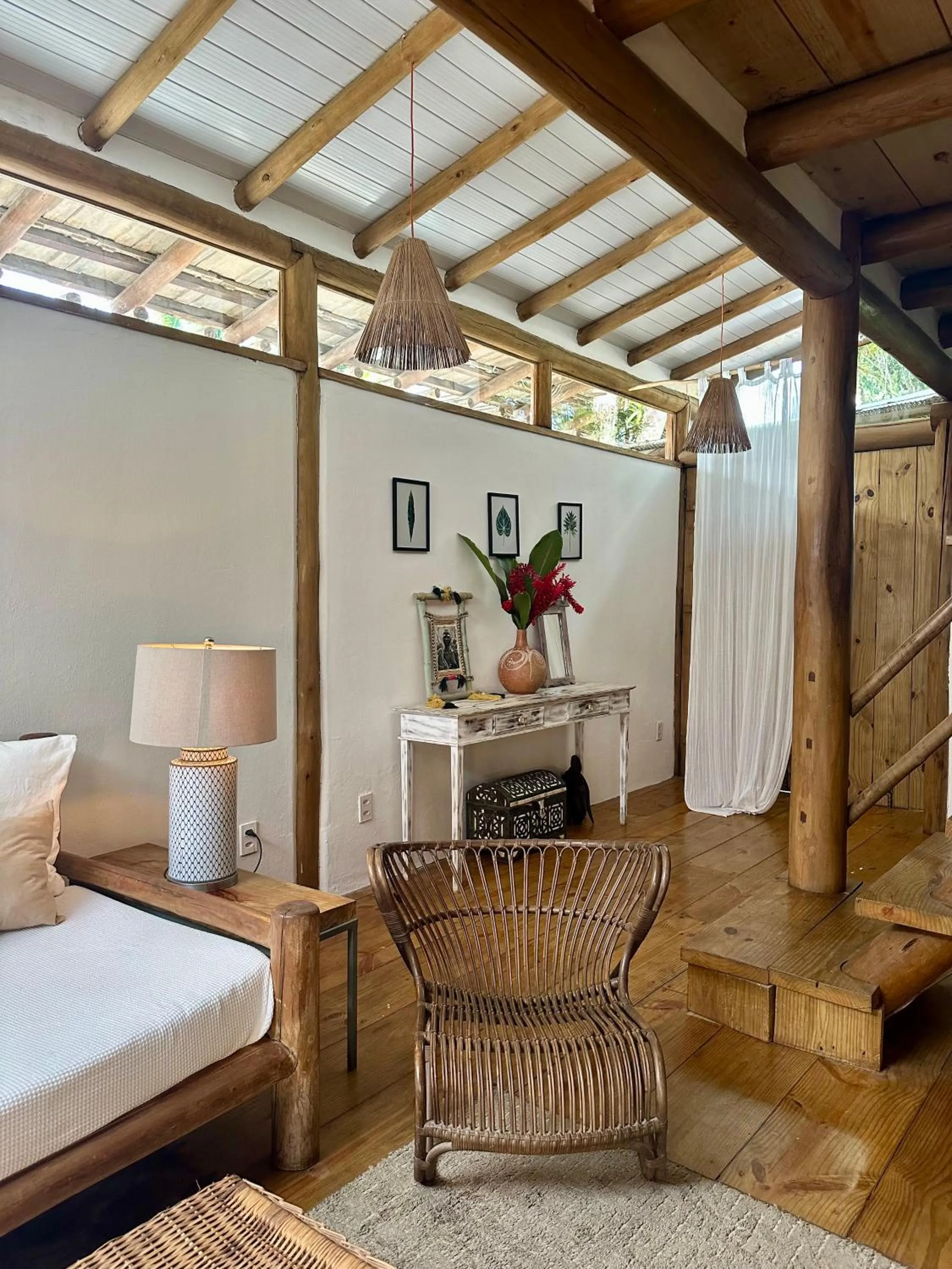 Bed in Soleluna Casa Pousada