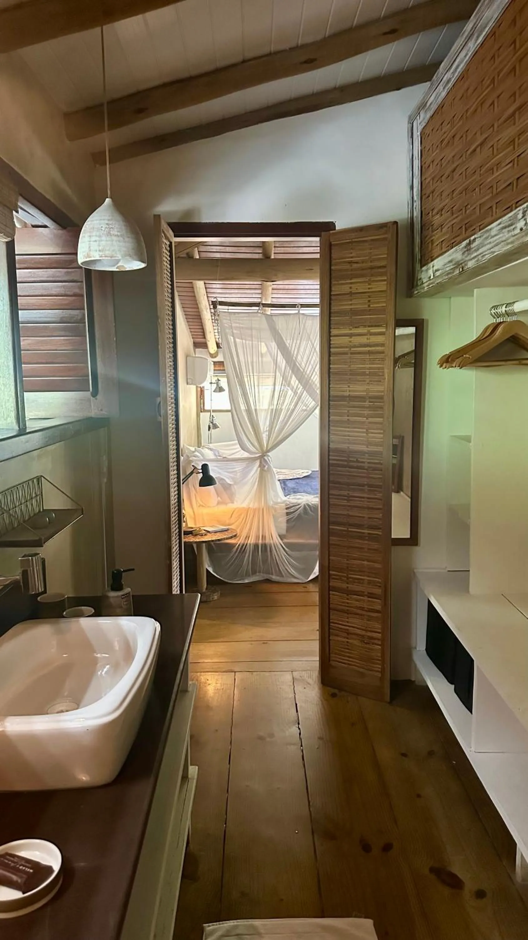 Bed in Soleluna Casa Pousada