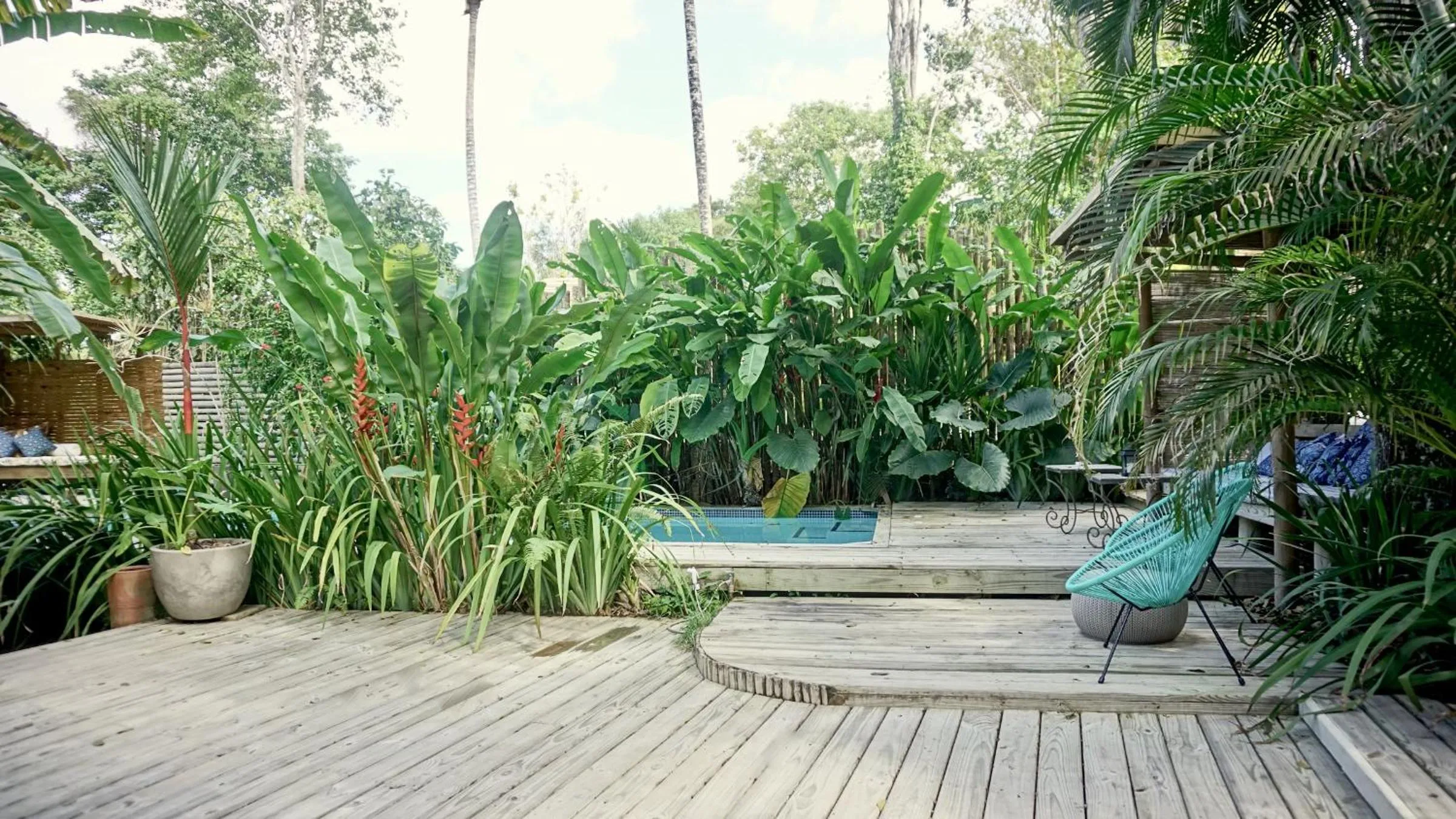 Pool view in Soleluna Casa Pousada