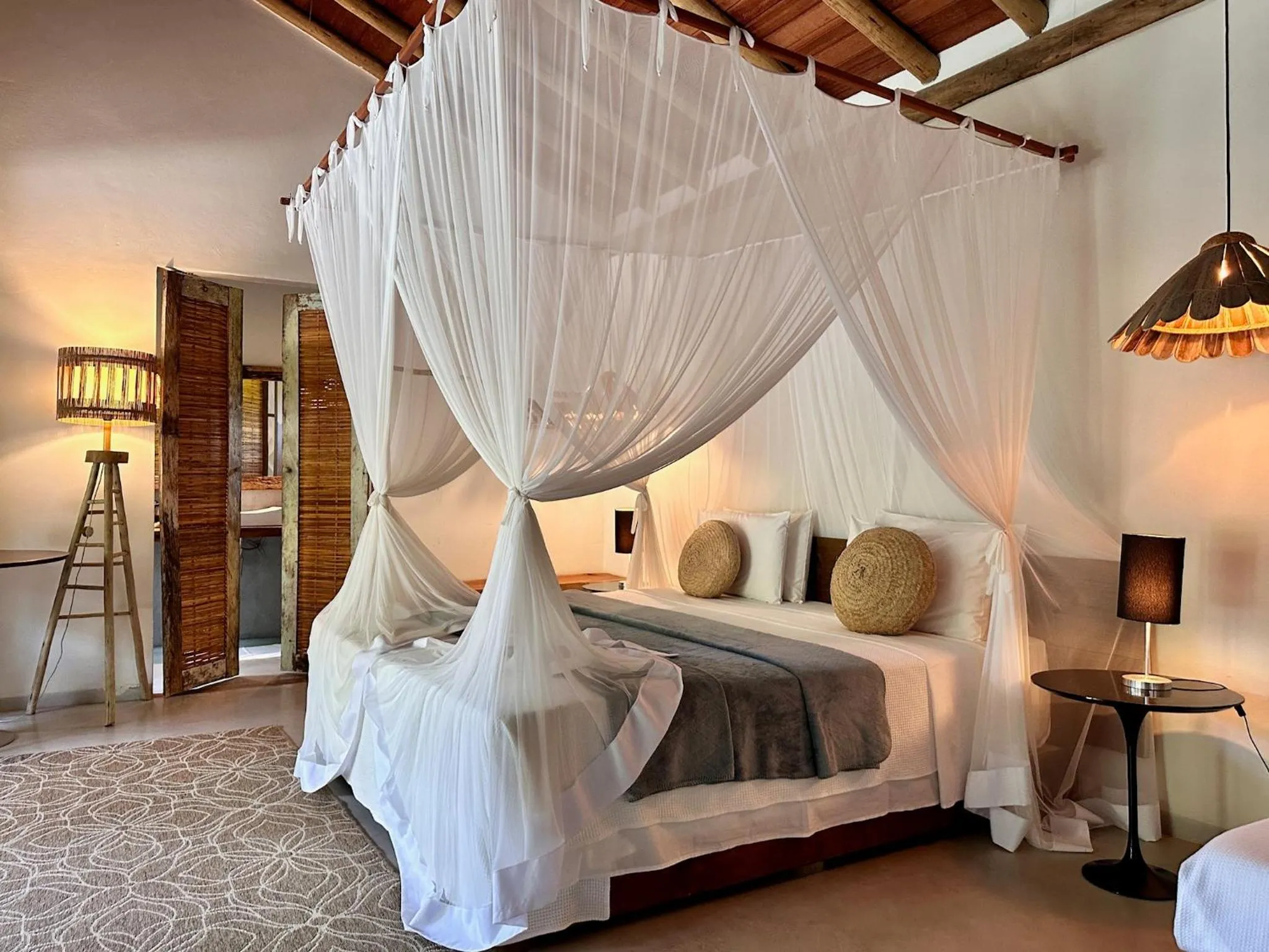 Bed in Soleluna Casa Pousada