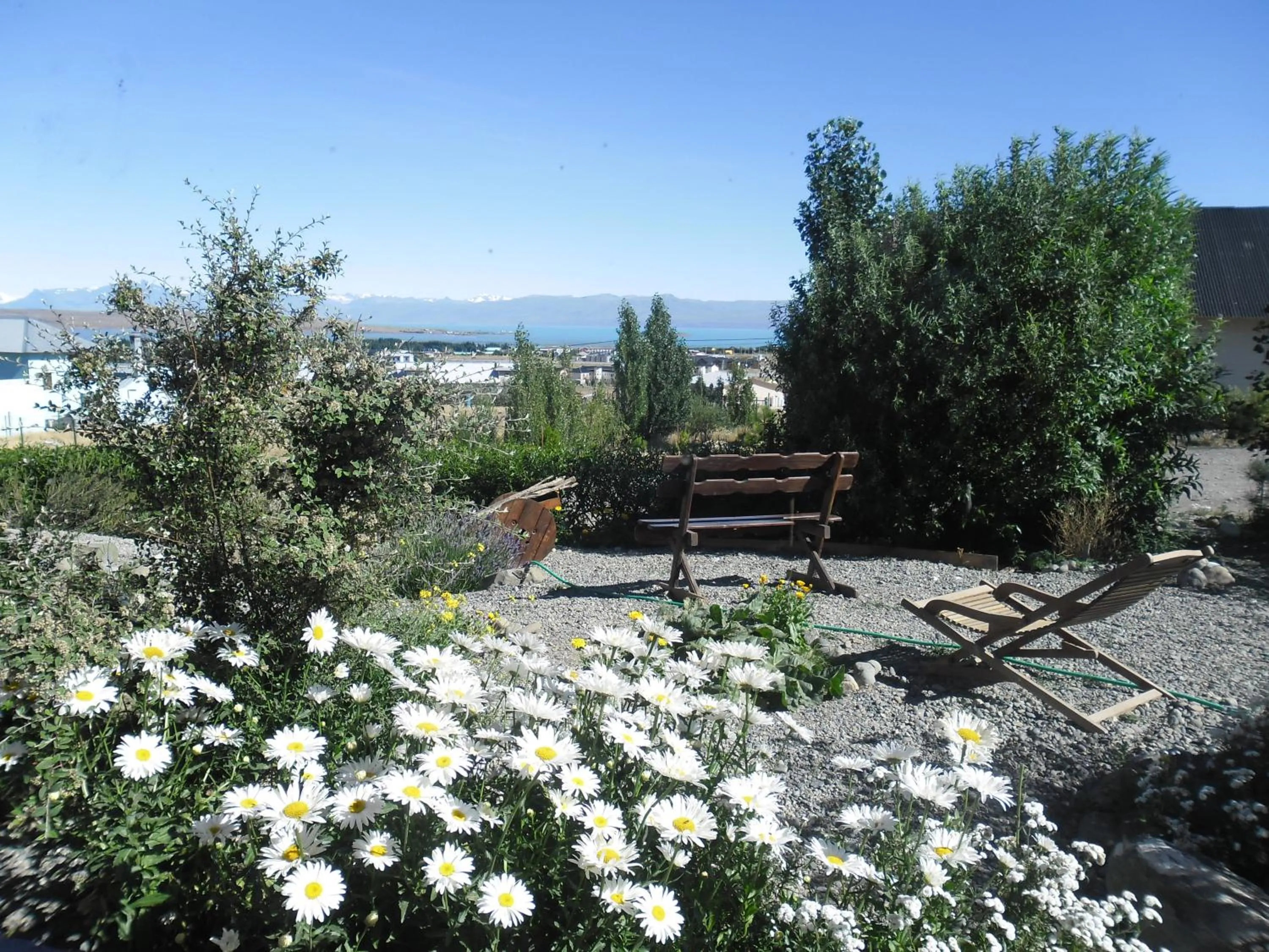 Patio in Hosteria Rukahué