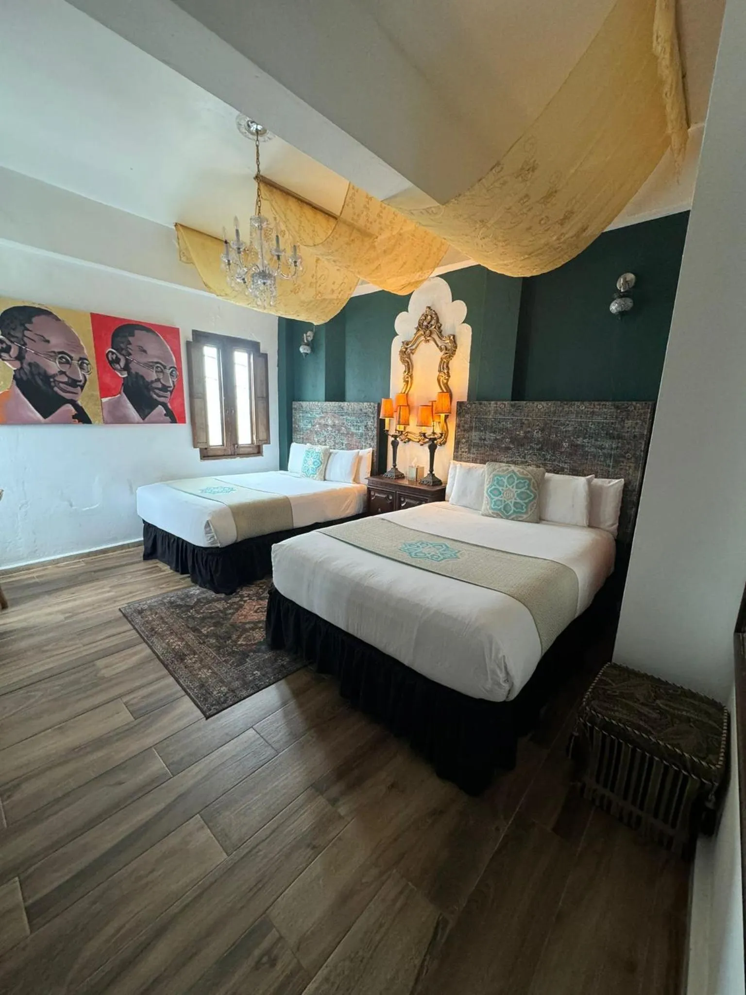 Bed in CasaBlanca Hotel