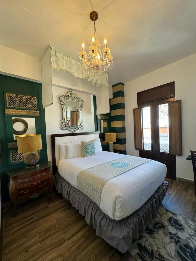 Bed in CasaBlanca Hotel