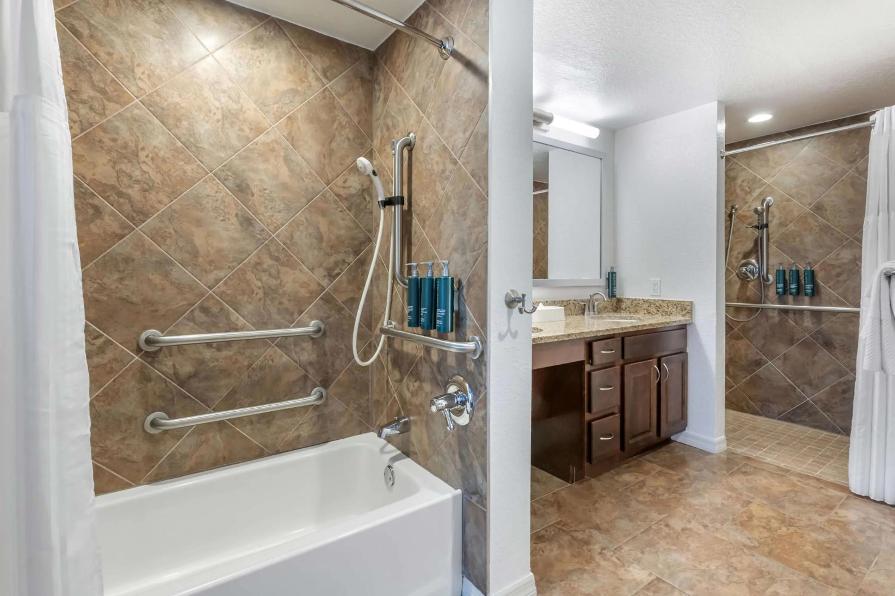 Bathroom in Hilton Vacation Club Mystic Dunes Orlando