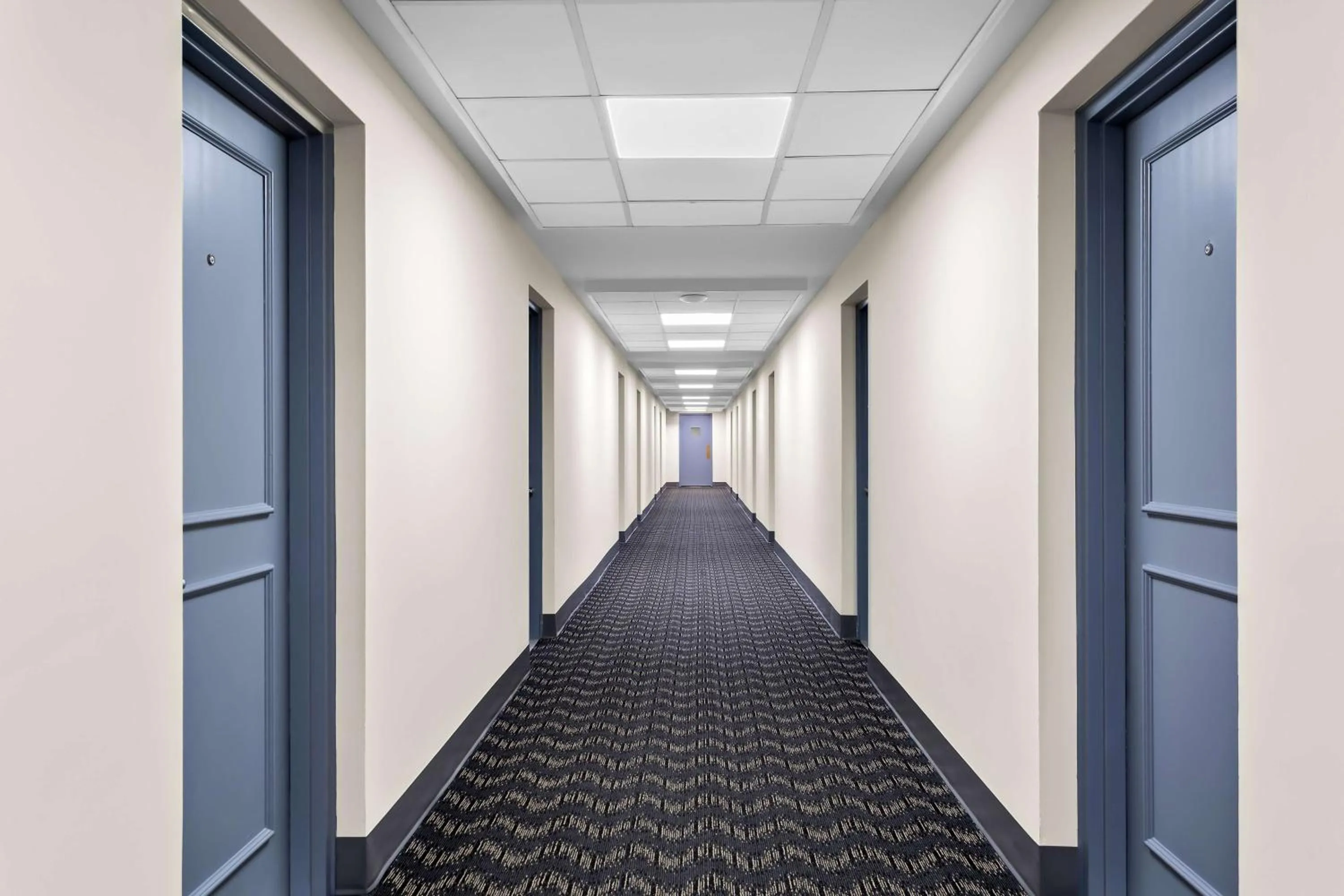 Property building in Howard Johnson Plaza by Wyndham Windsor